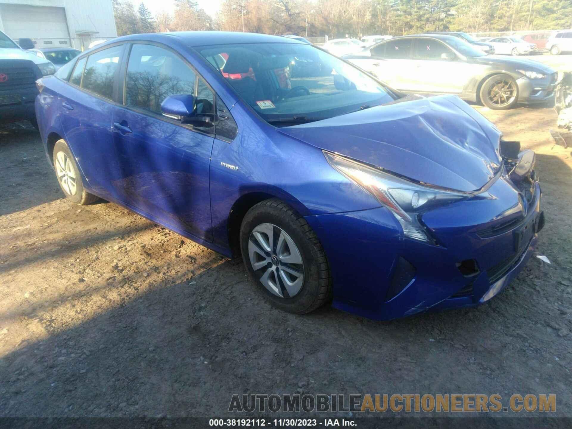 JTDKARFU7G3513128 TOYOTA PRIUS 2016