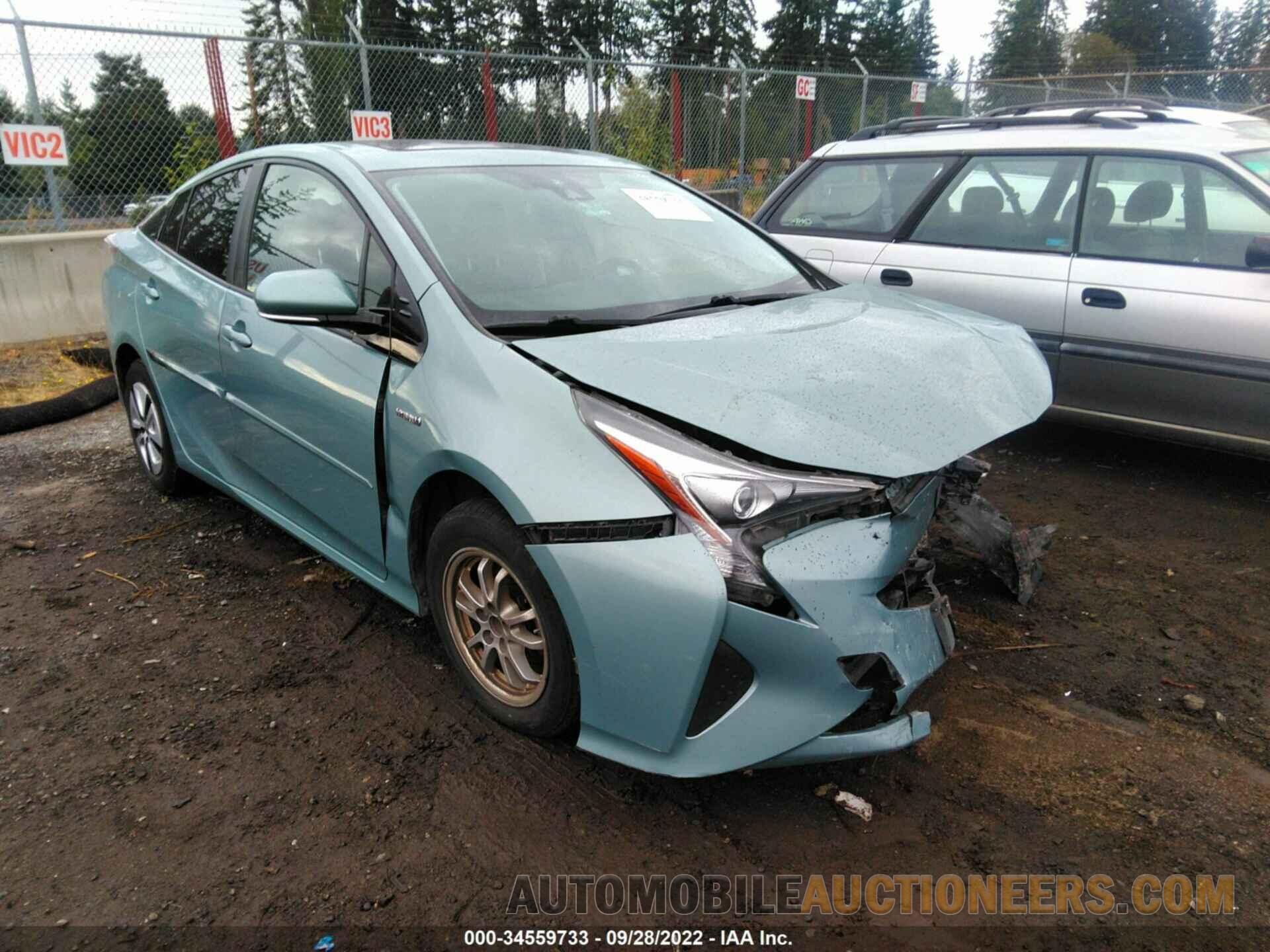 JTDKARFU7G3517549 TOYOTA PRIUS 2016