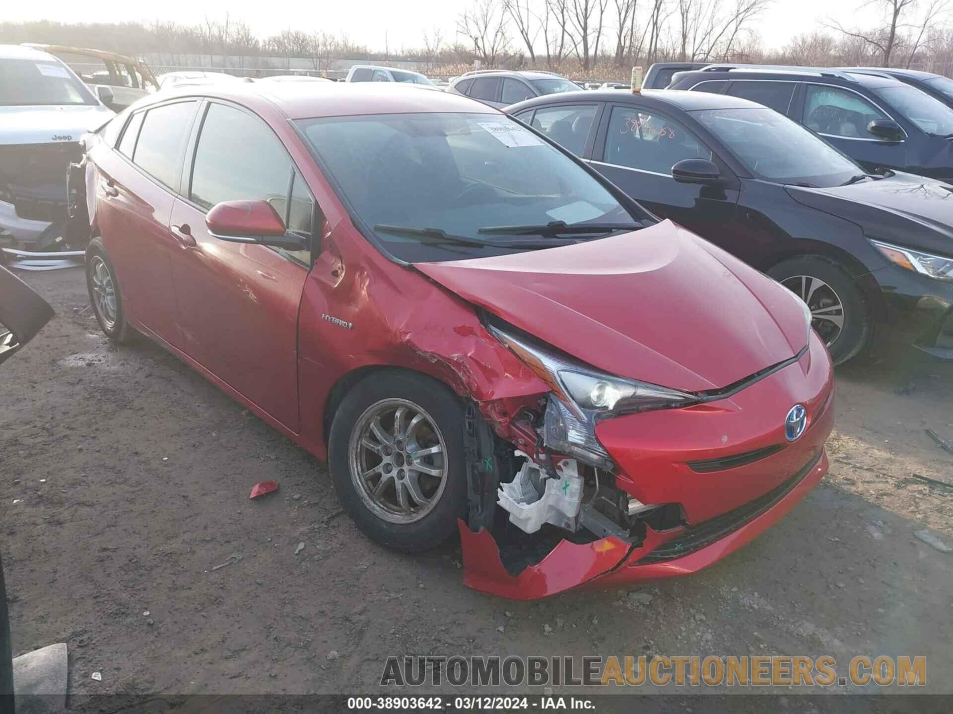 JTDKARFU7G3519964 TOYOTA PRIUS 2016