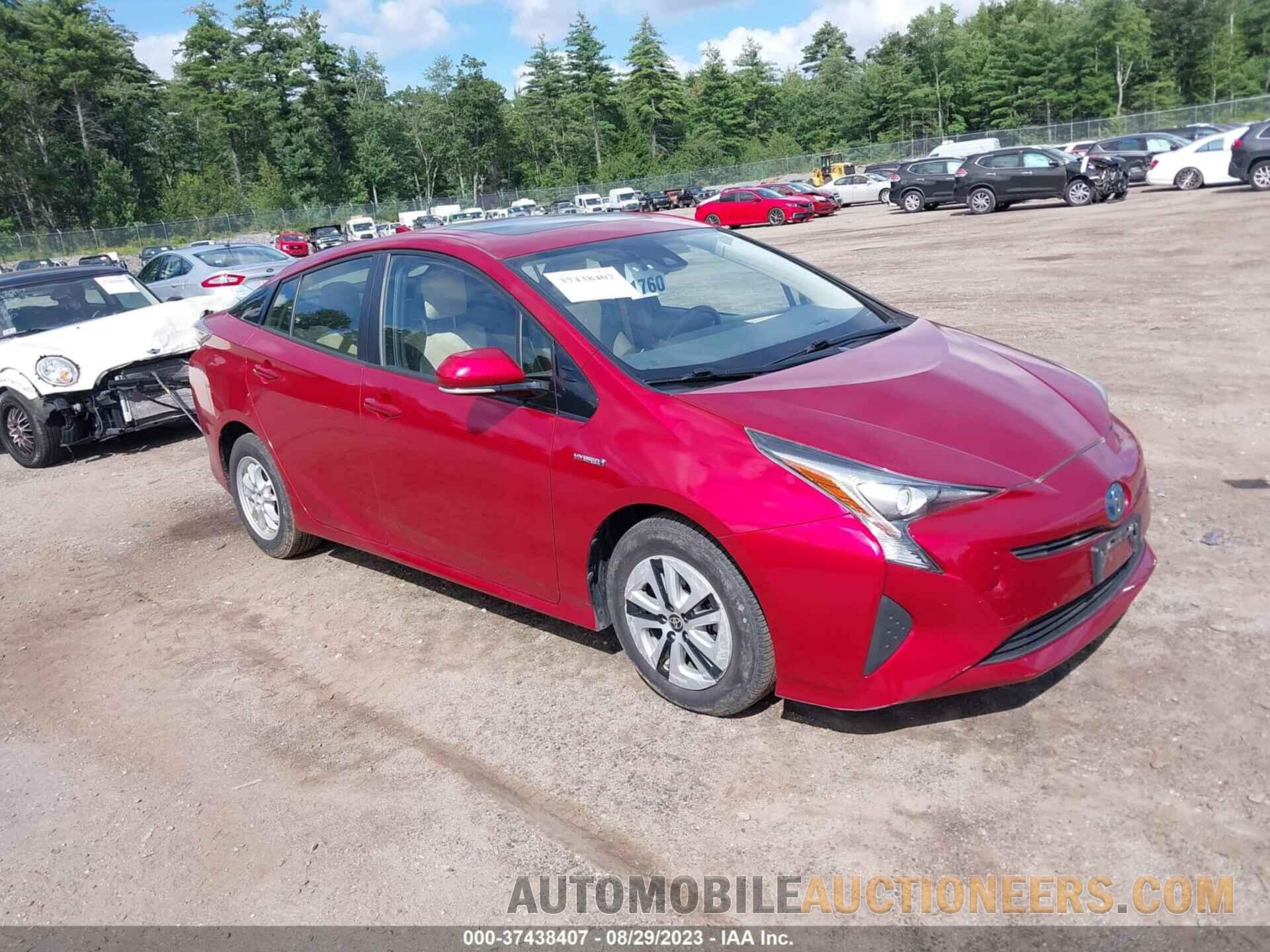 JTDKARFU7G3521732 TOYOTA PRIUS 2016