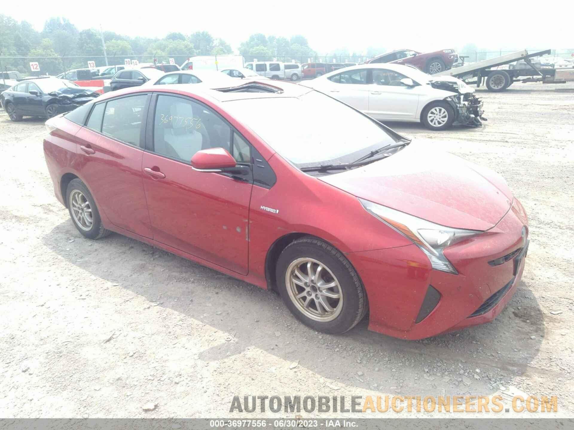 JTDKARFU7H3051817 TOYOTA PRIUS 2017