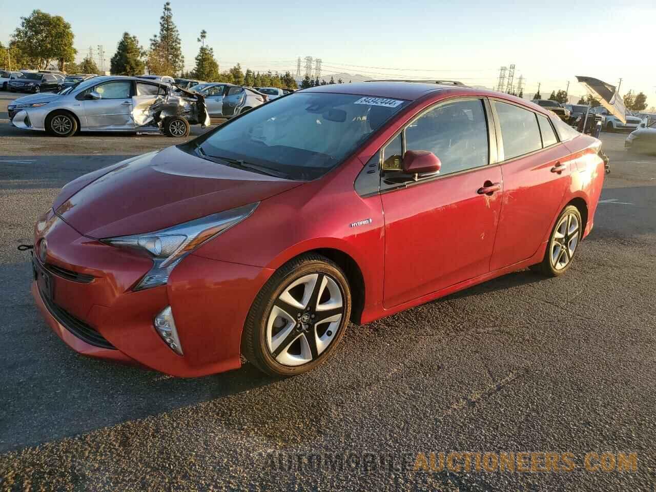 JTDKARFU7H3529119 TOYOTA PRIUS 2017