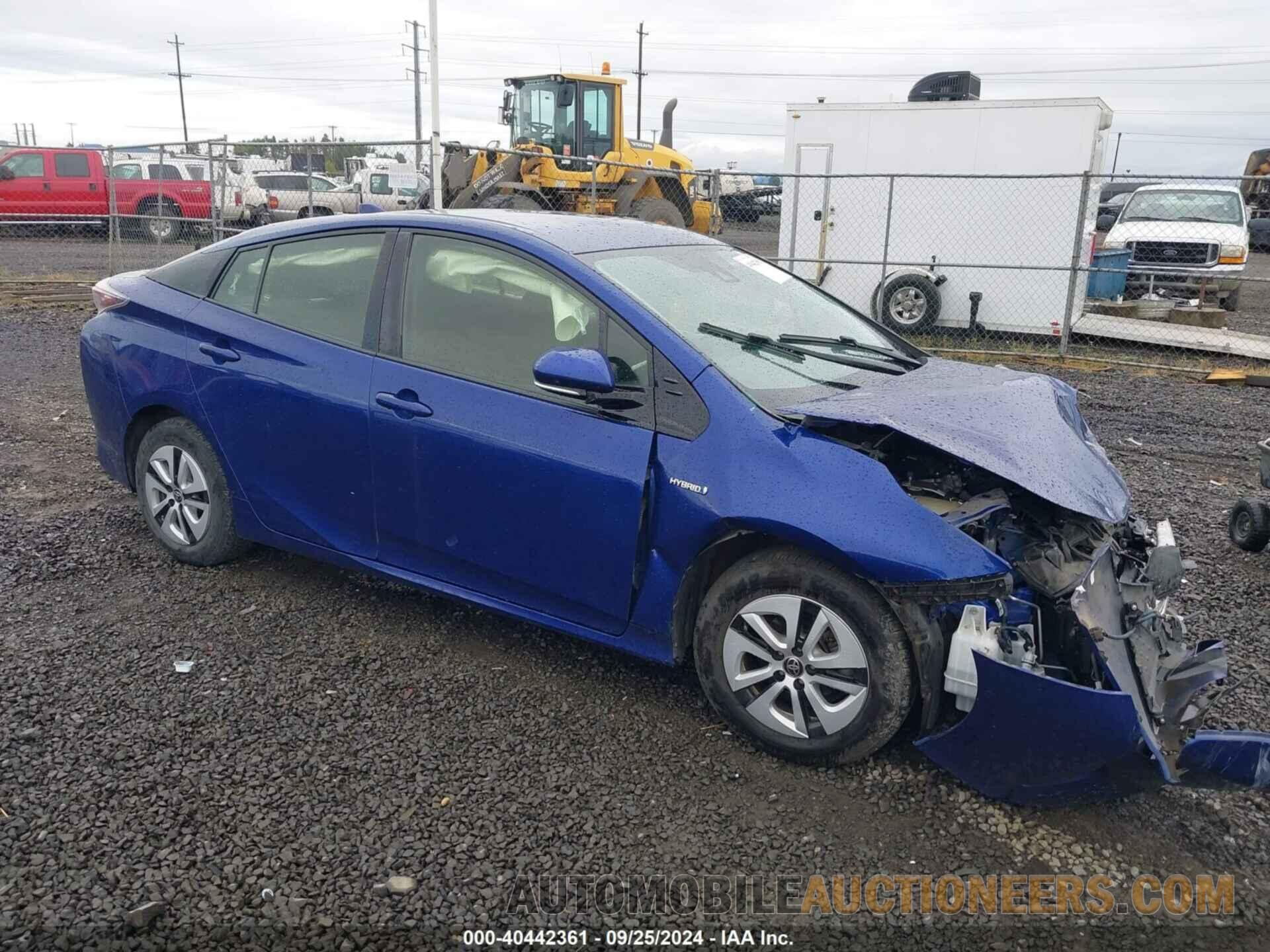 JTDKARFU7H3538306 TOYOTA PRIUS 2017