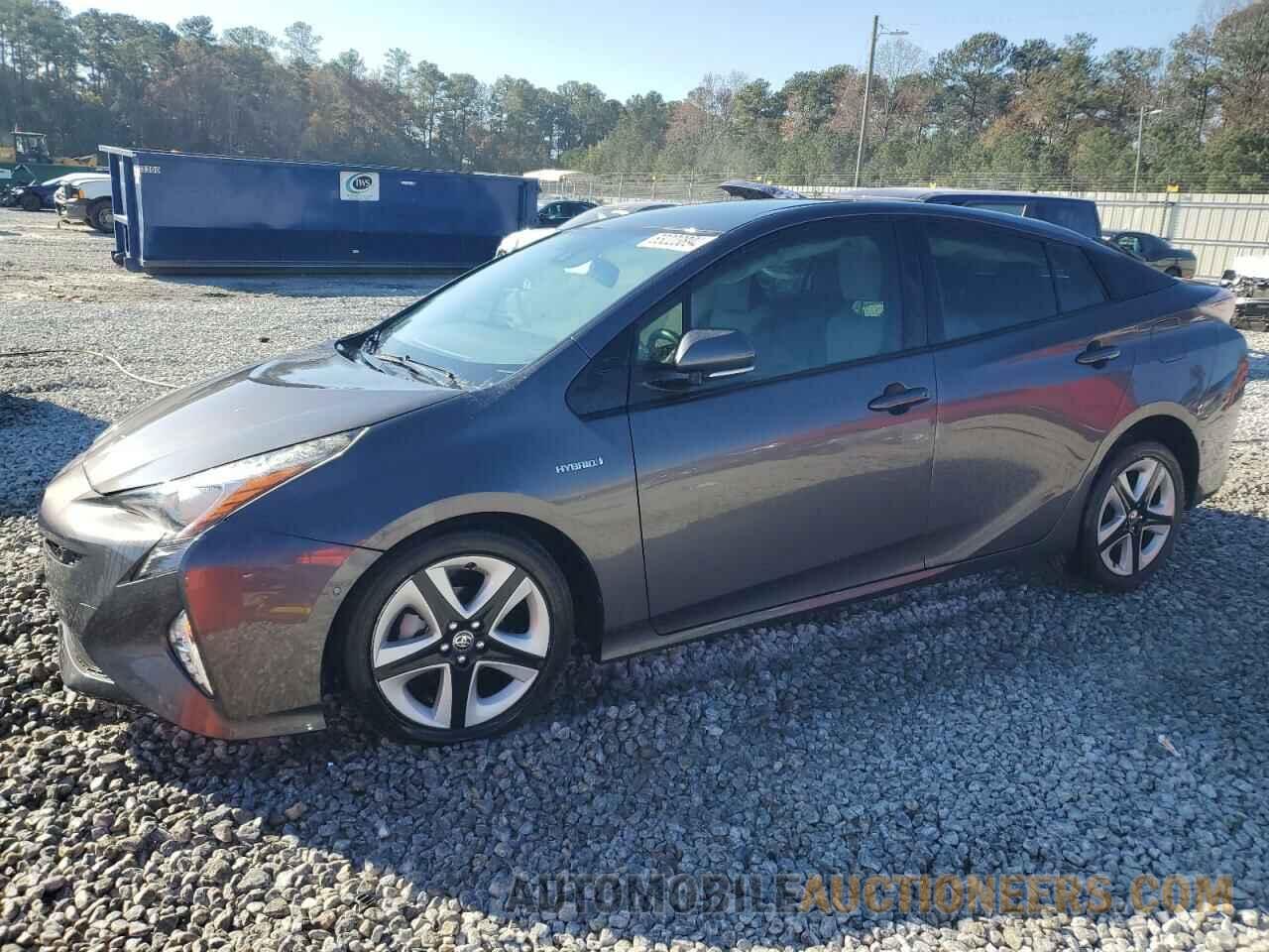 JTDKARFU7H3543750 TOYOTA PRIUS 2017