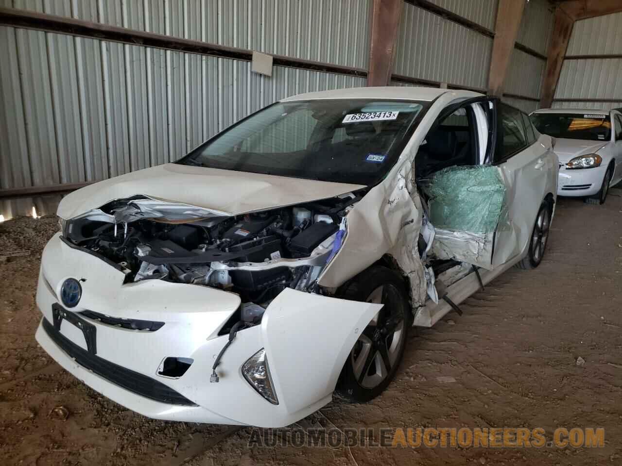 JTDKARFU7H3544459 TOYOTA PRIUS 2017