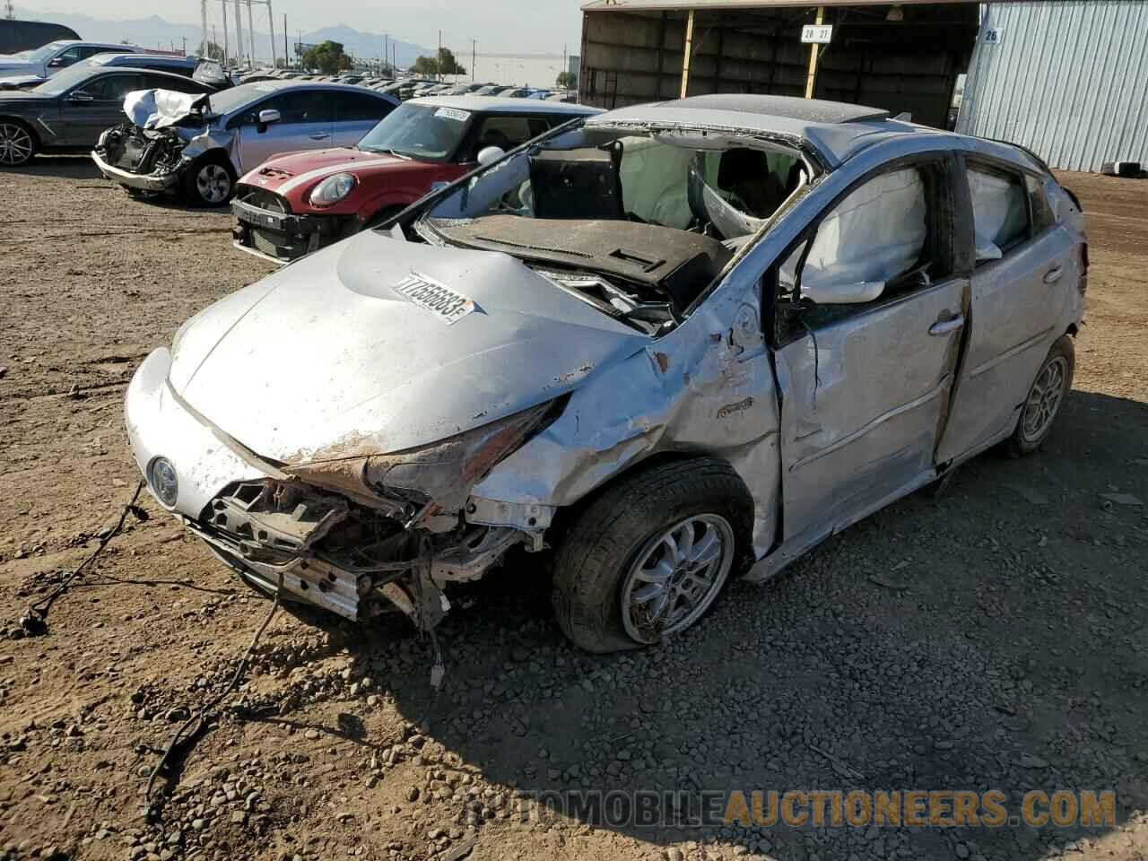 JTDKARFU7J3055582 TOYOTA PRIUS 2018