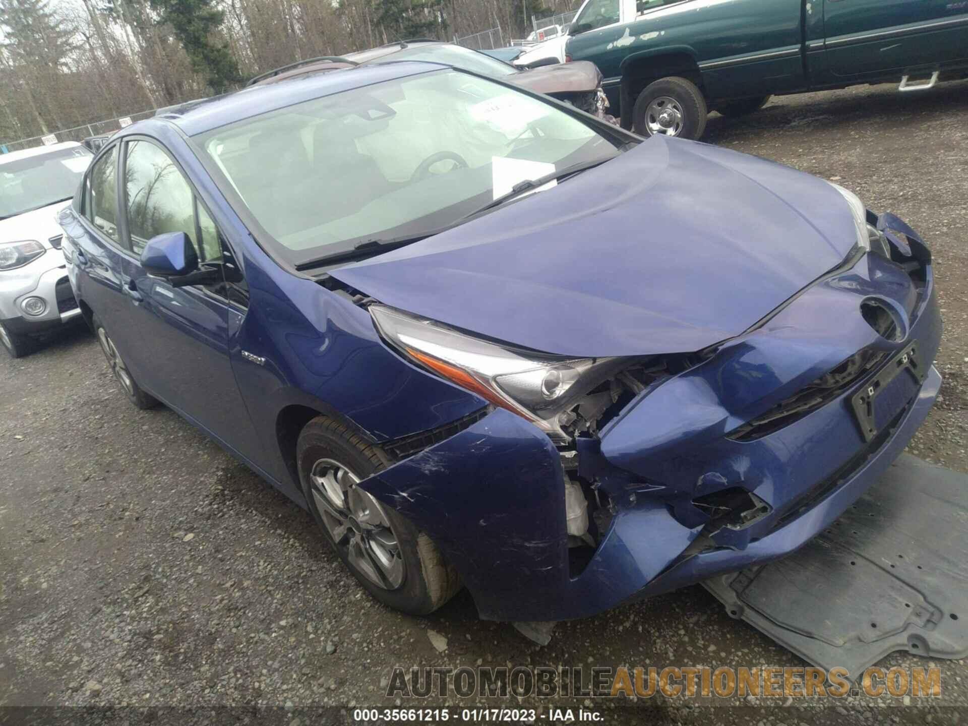 JTDKARFU7J3550705 TOYOTA PRIUS 2018