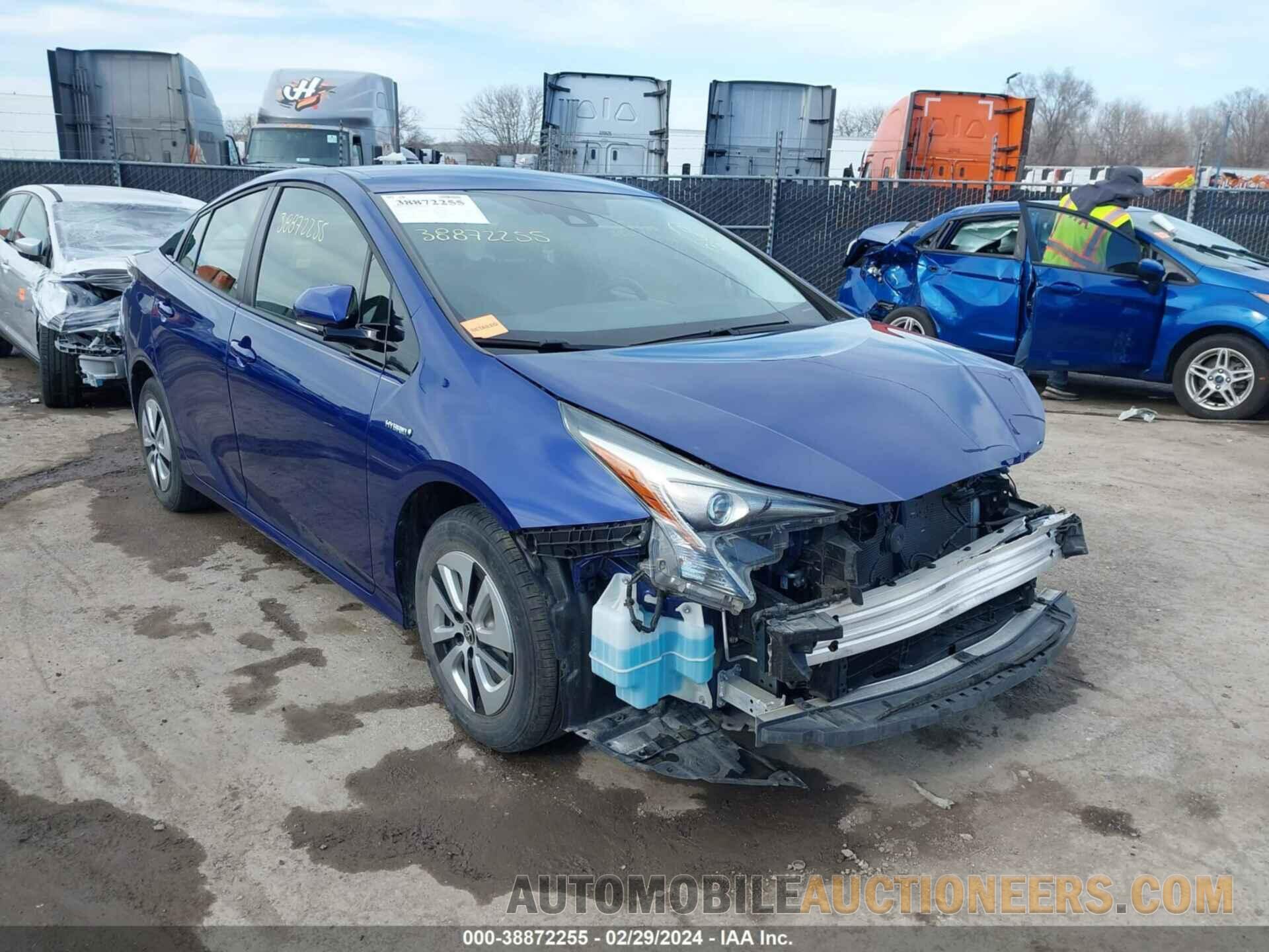 JTDKARFU7J3551823 TOYOTA PRIUS 2018