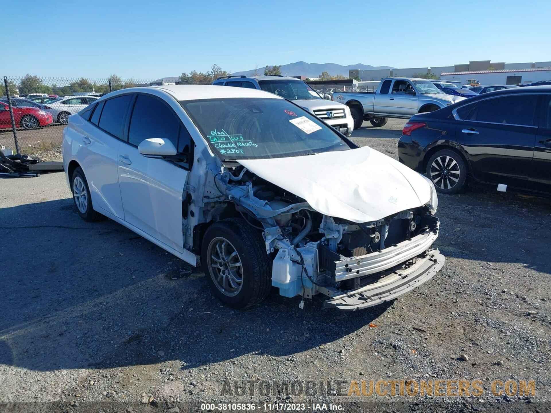 JTDKARFU7K3073680 TOYOTA PRIUS 2019