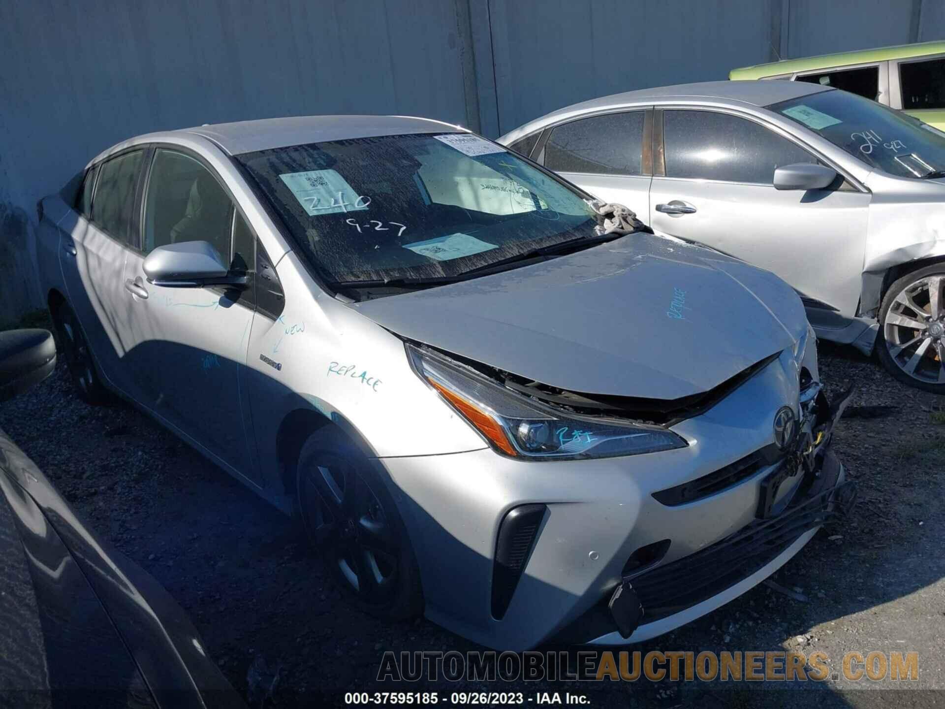 JTDKARFU7K3074201 TOYOTA PRIUS 2019