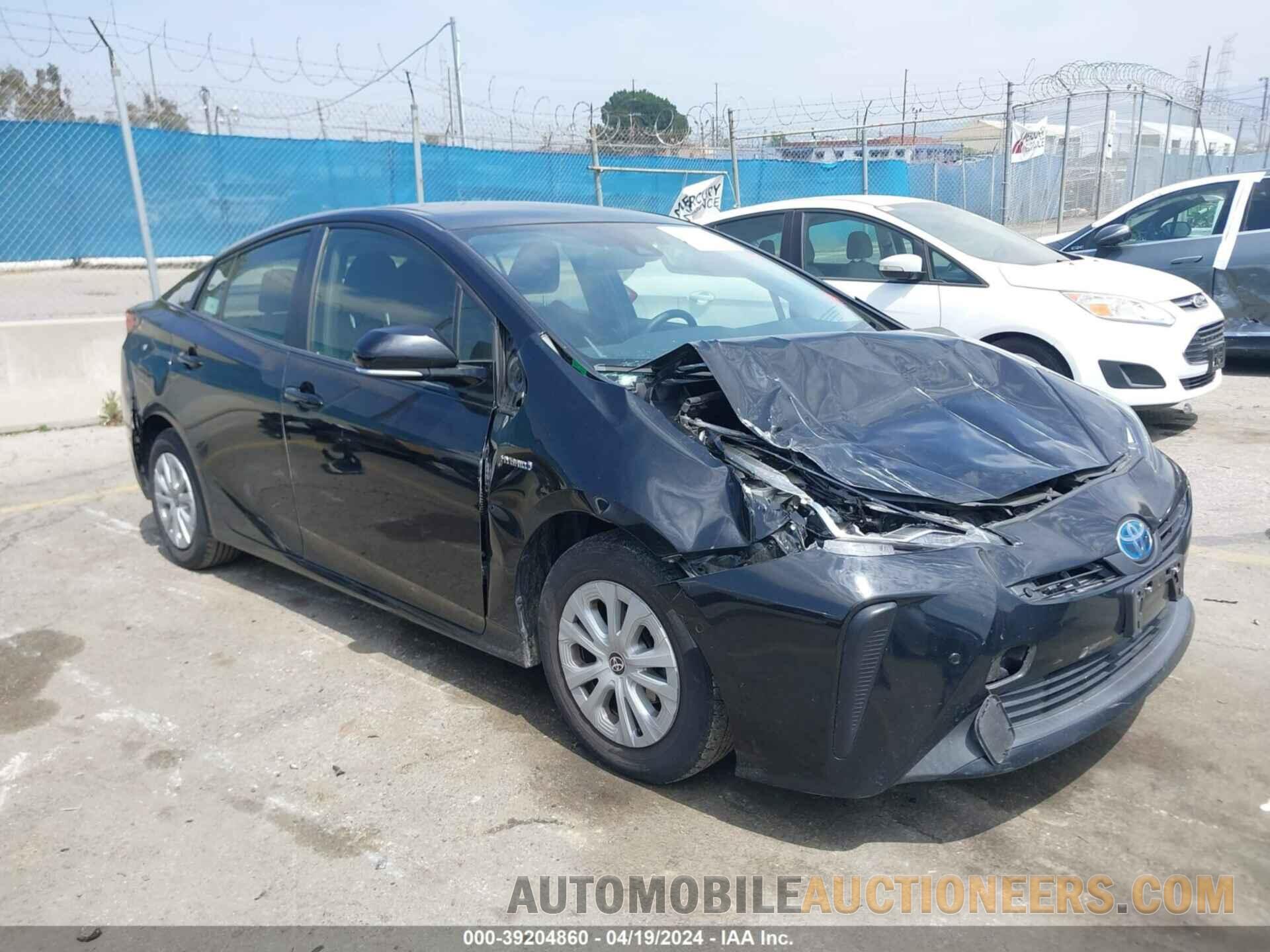 JTDKARFU7K3074425 TOYOTA PRIUS 2019