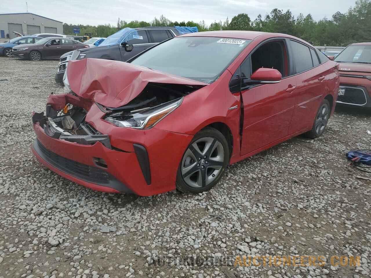 JTDKARFU7K3075588 TOYOTA PRIUS 2019