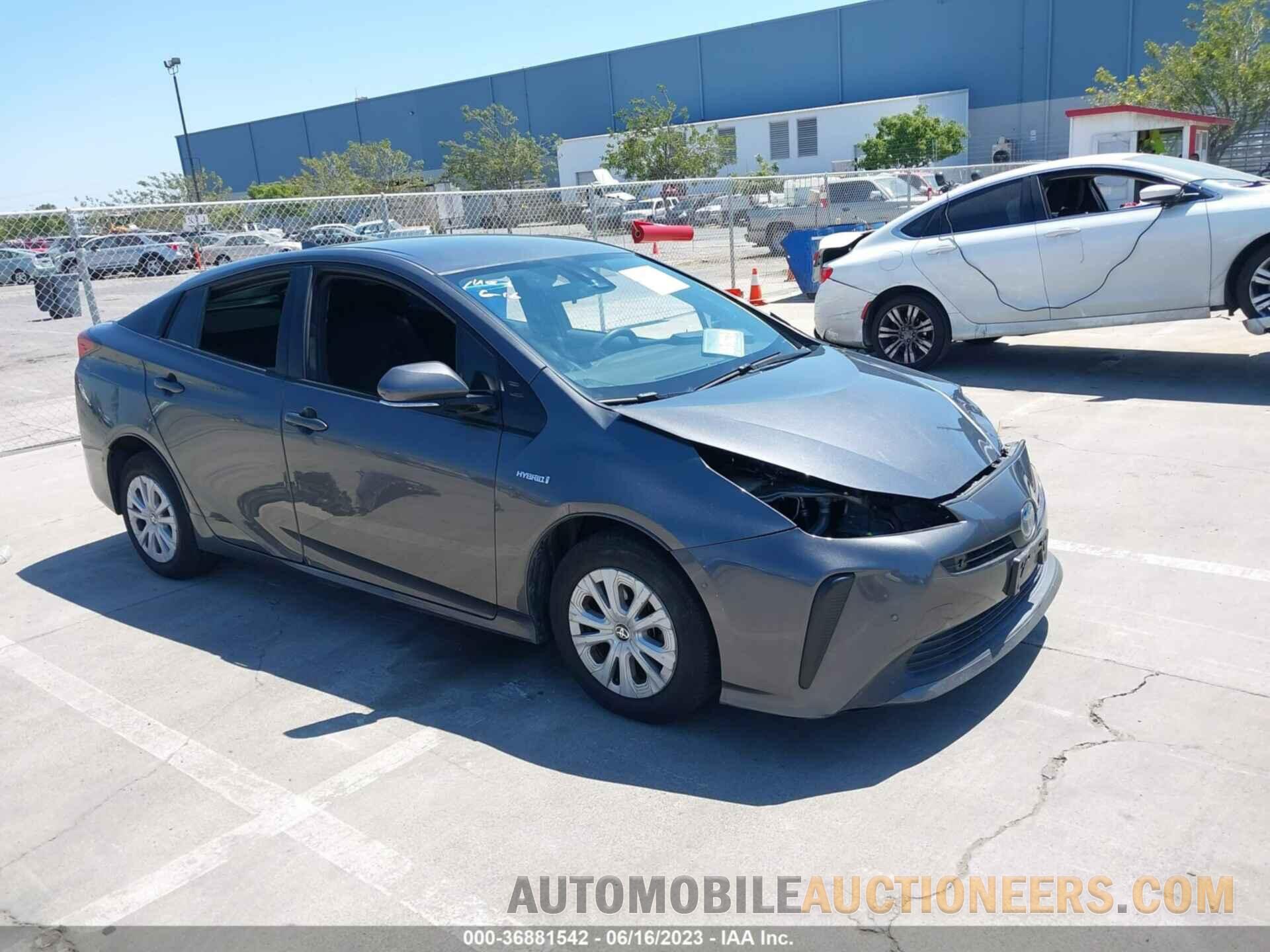 JTDKARFU7K3079043 TOYOTA PRIUS 2019