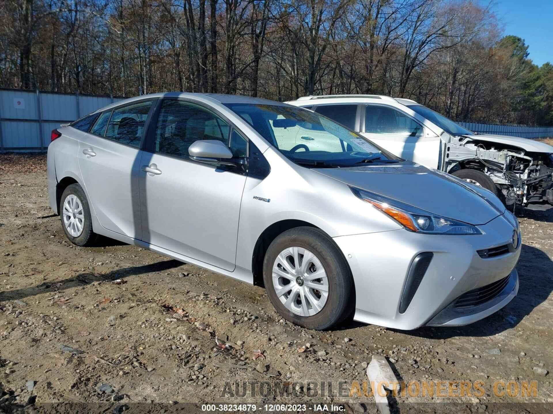 JTDKARFU7K3081777 TOYOTA PRIUS 2019