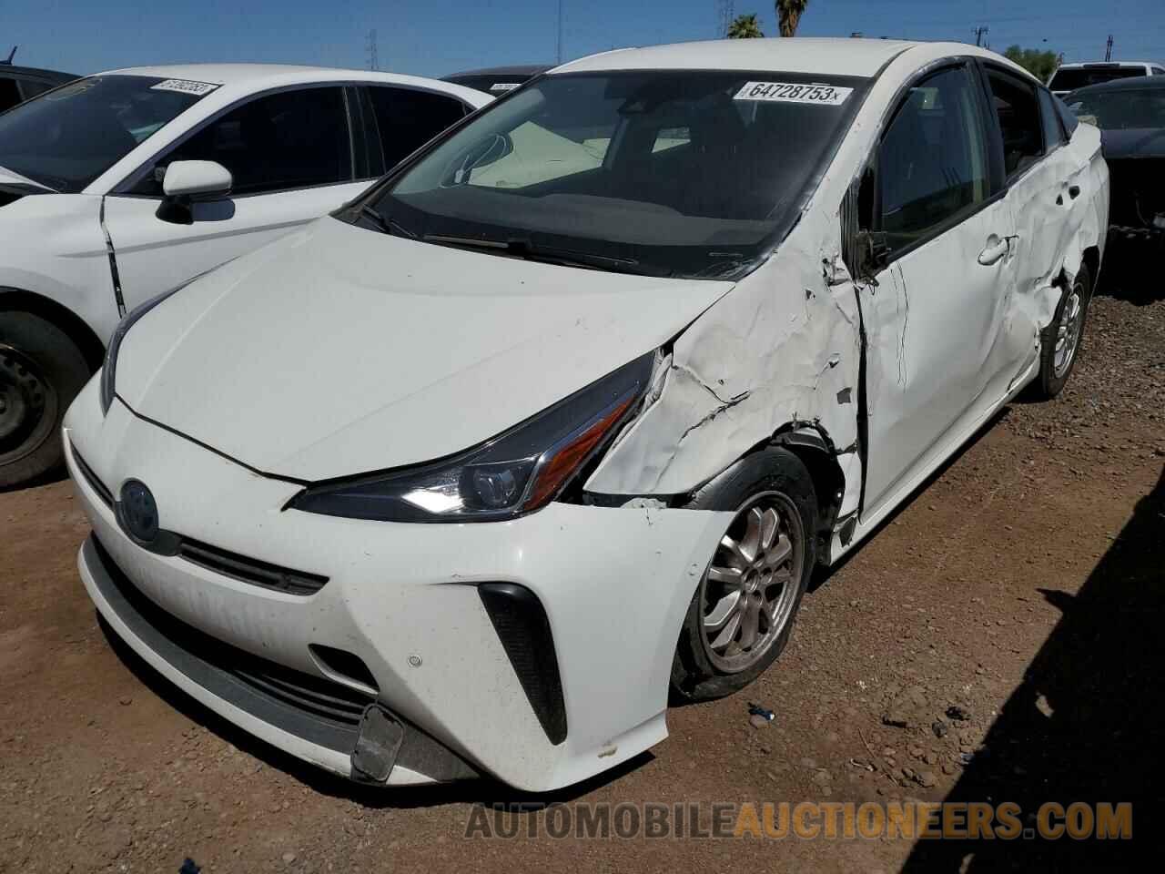 JTDKARFU7K3086073 TOYOTA PRIUS 2019