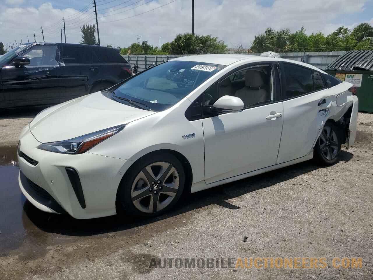 JTDKARFU7K3088339 TOYOTA PRIUS 2019