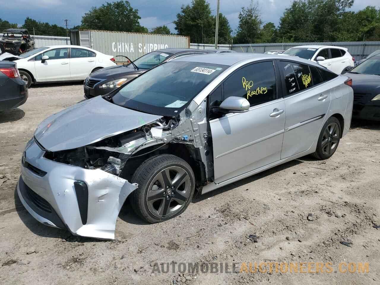 JTDKARFU7K3091628 TOYOTA PRIUS 2019