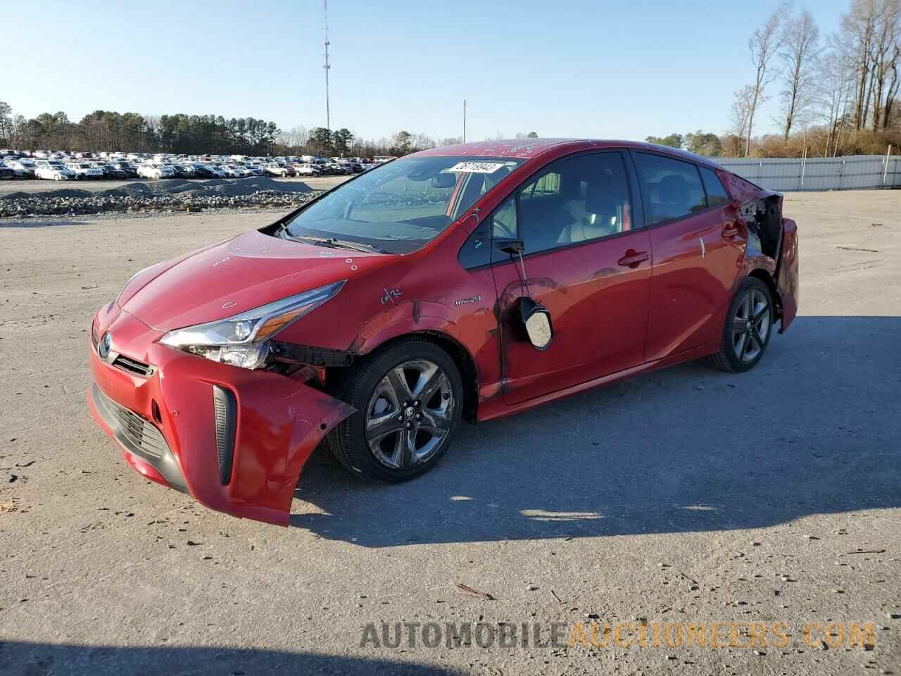 JTDKARFU7K3092617 TOYOTA PRIUS 2019