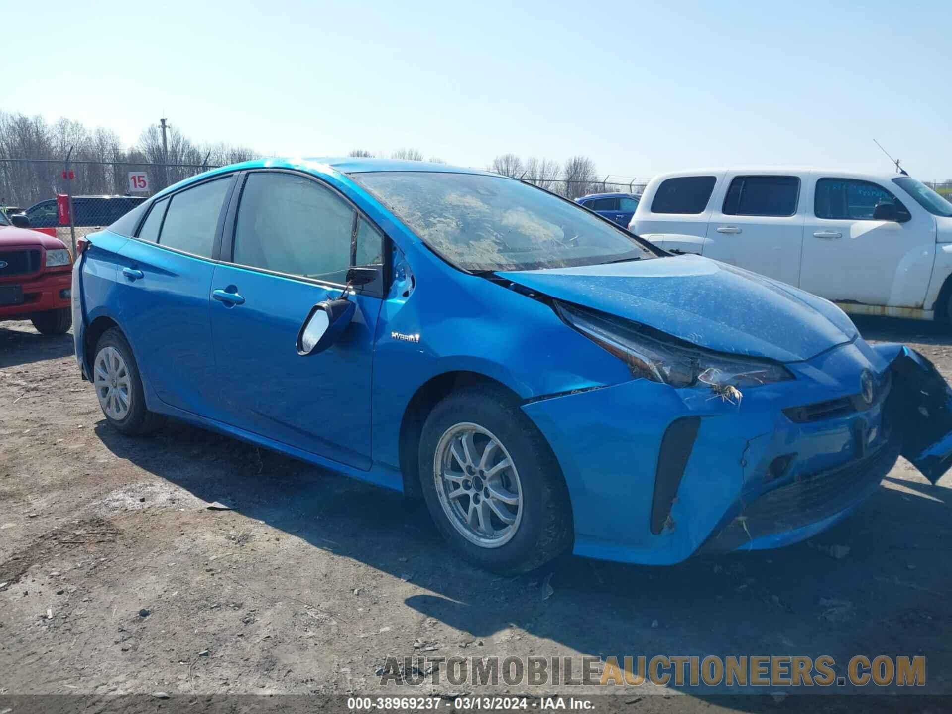 JTDKARFU7K3094030 TOYOTA PRIUS 2019