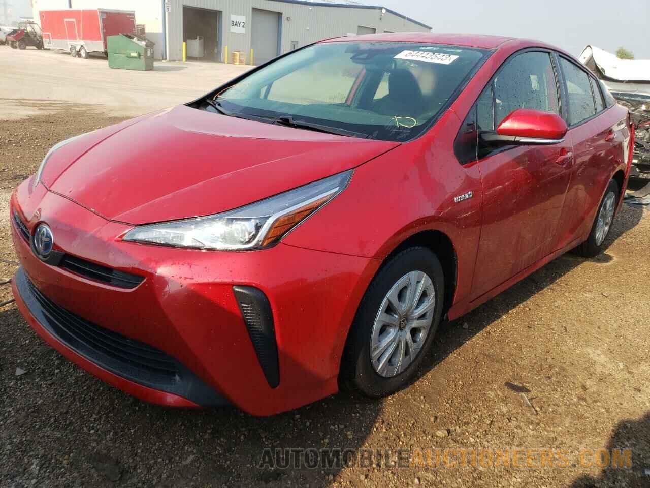 JTDKARFU7K3094092 TOYOTA PRIUS 2019