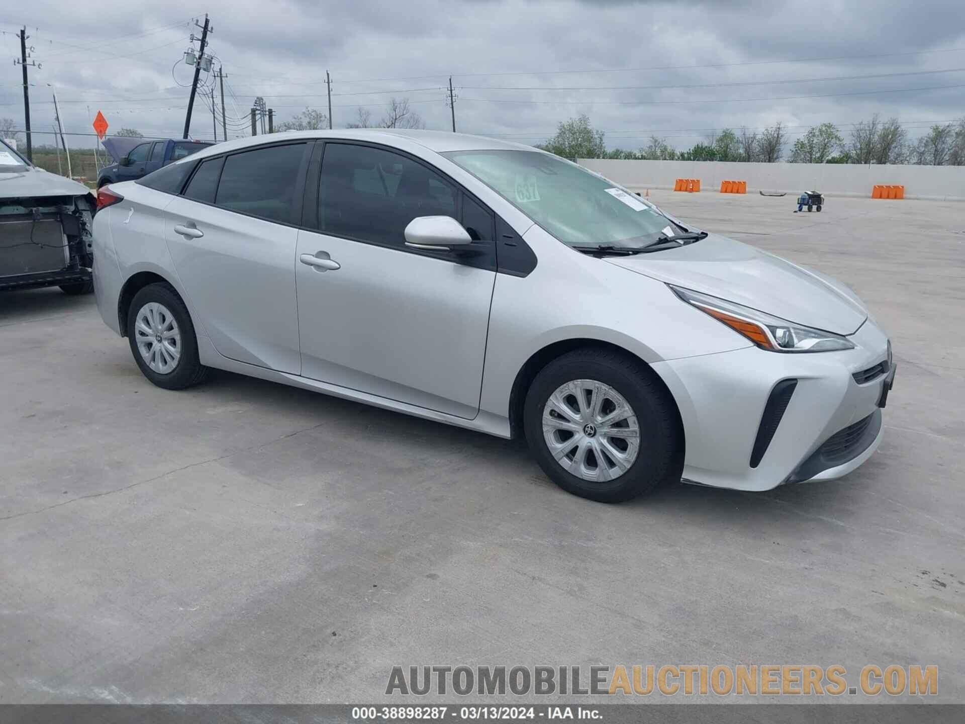 JTDKARFU7K3095551 TOYOTA PRIUS 2019