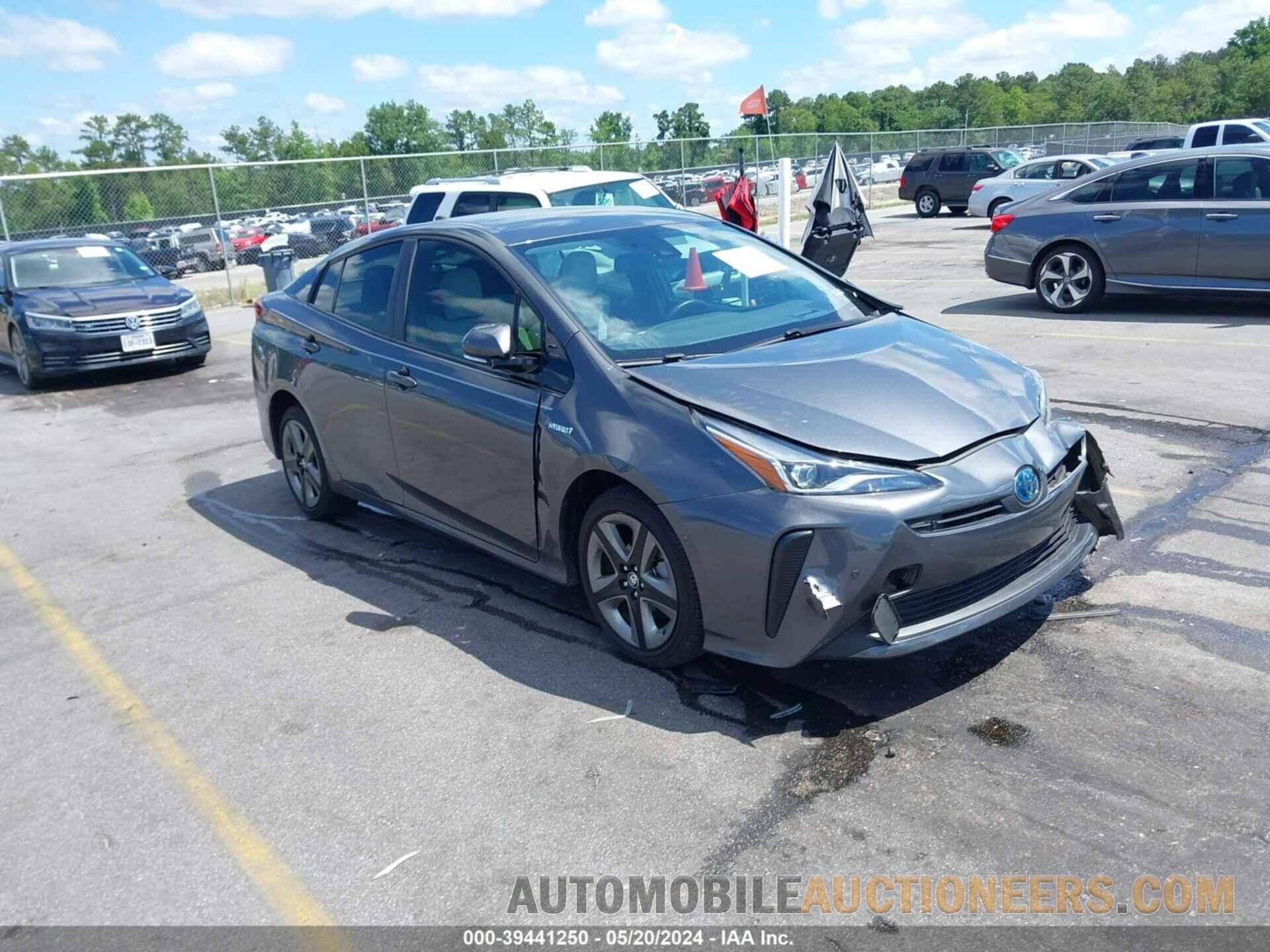 JTDKARFU7K3095629 TOYOTA PRIUS 2019