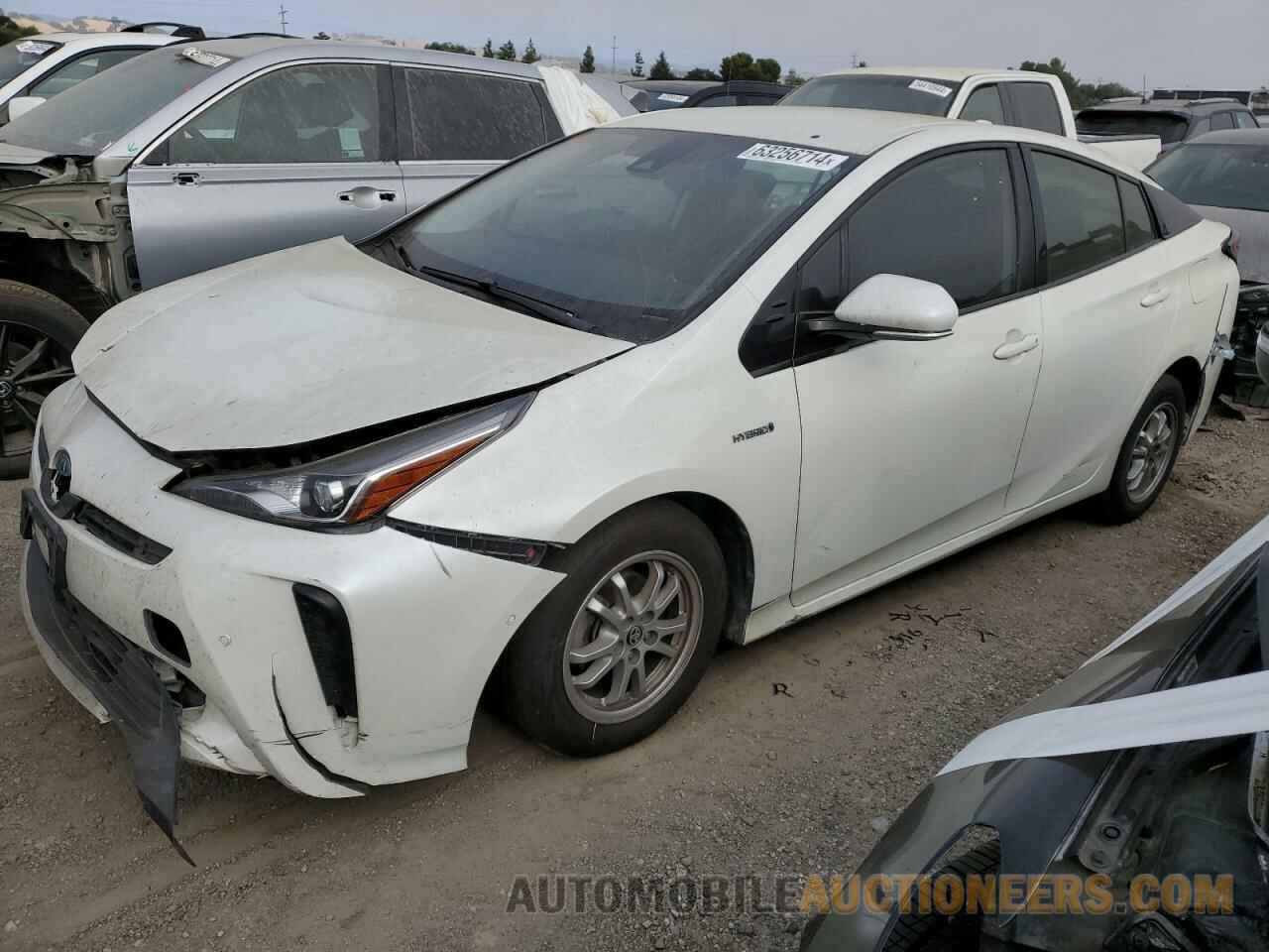 JTDKARFU7L3102855 TOYOTA PRIUS 2020