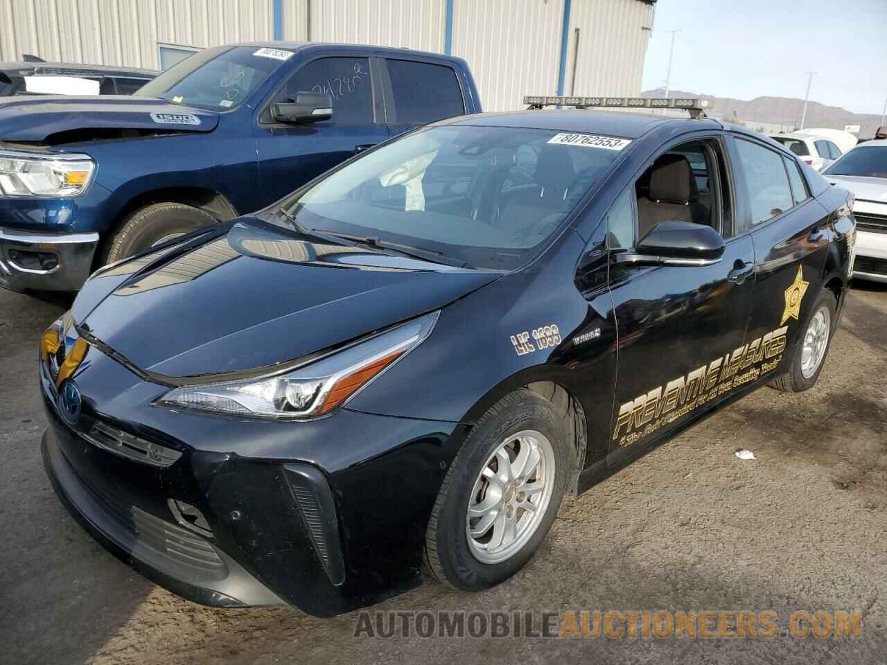 JTDKARFU7L3110065 TOYOTA PRIUS 2020