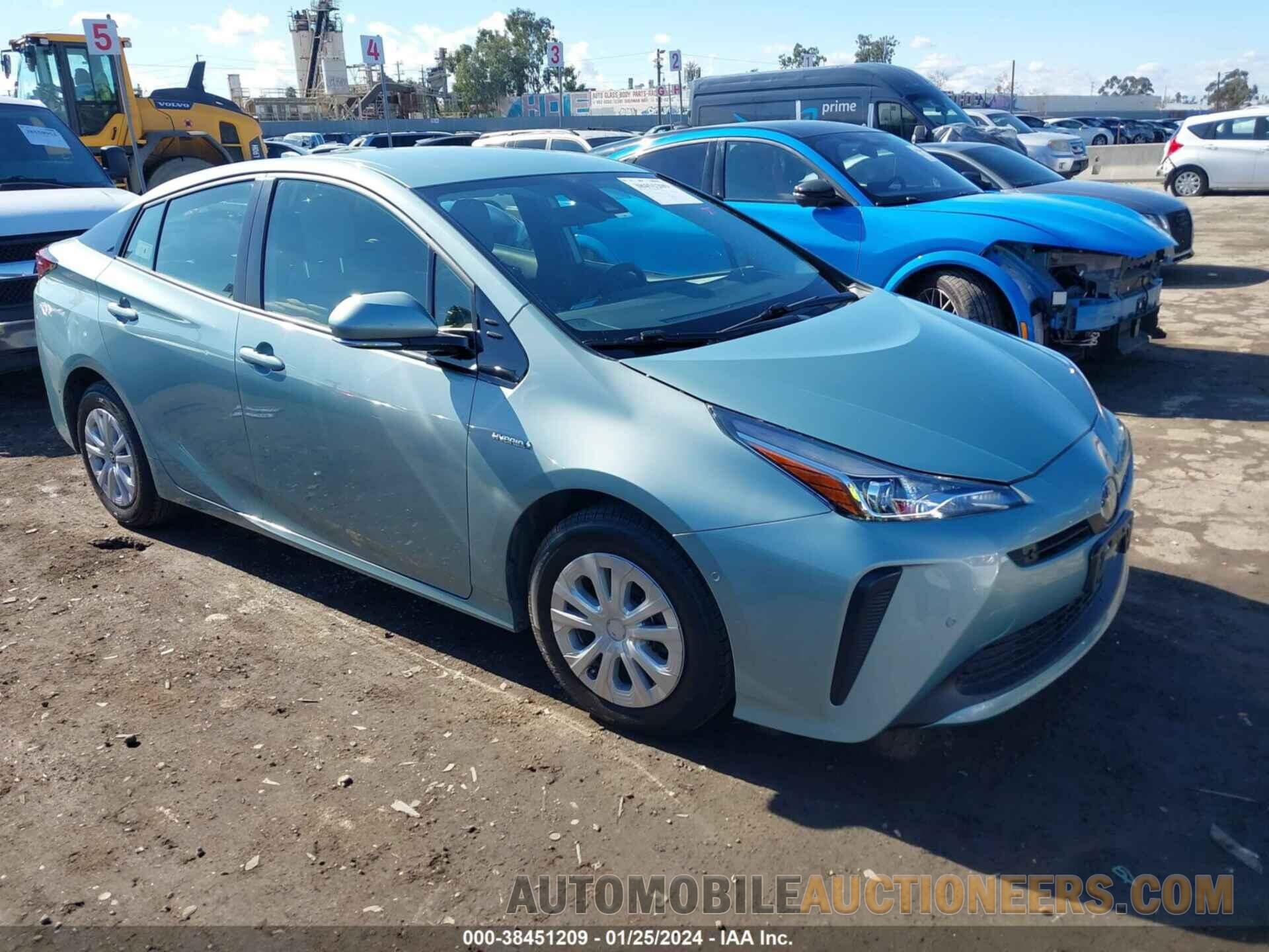 JTDKARFU7L3110681 TOYOTA PRIUS 2020