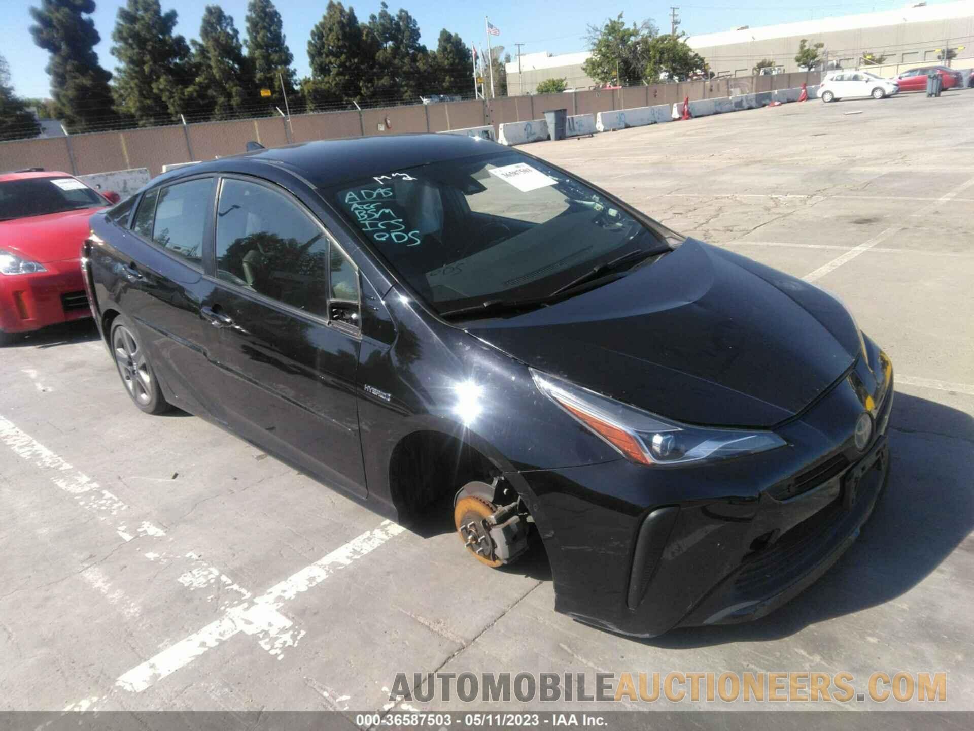 JTDKARFU7L3112124 TOYOTA PRIUS 2020