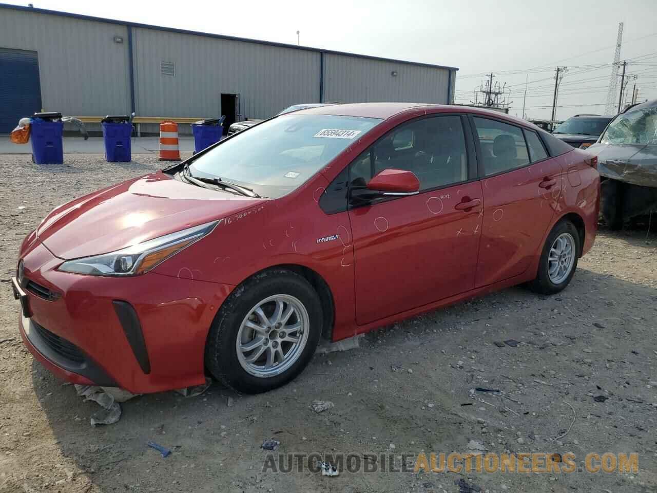 JTDKARFU7L3118568 TOYOTA PRIUS 2020