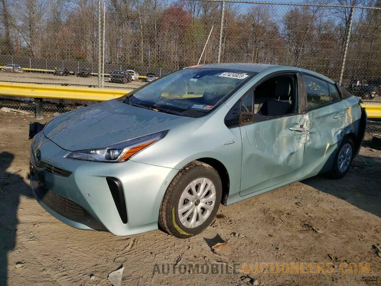 JTDKARFU7L3120255 TOYOTA PRIUS 2020