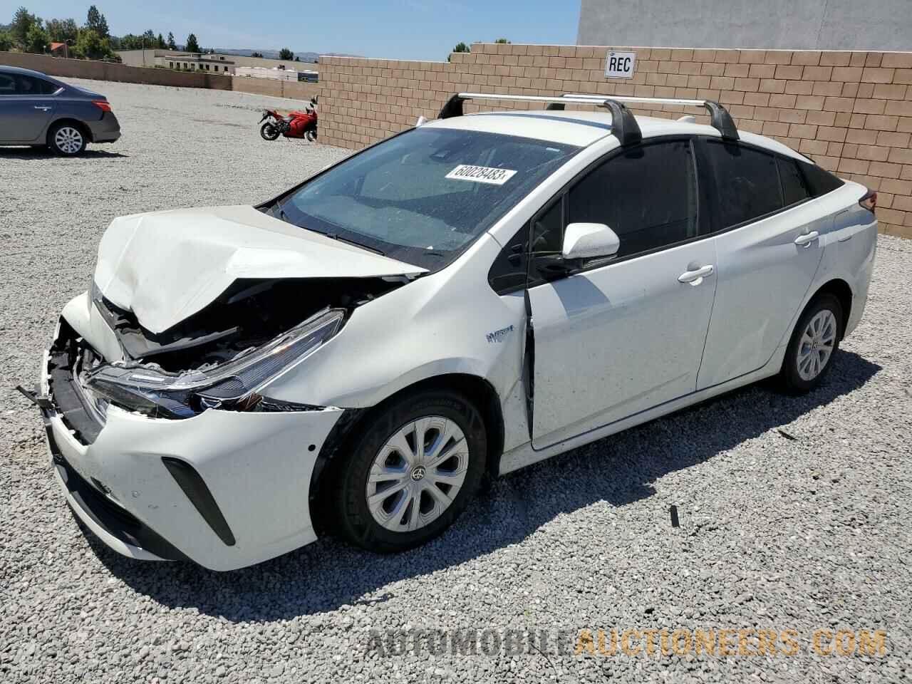 JTDKARFU7L3122572 TOYOTA PRIUS 2020