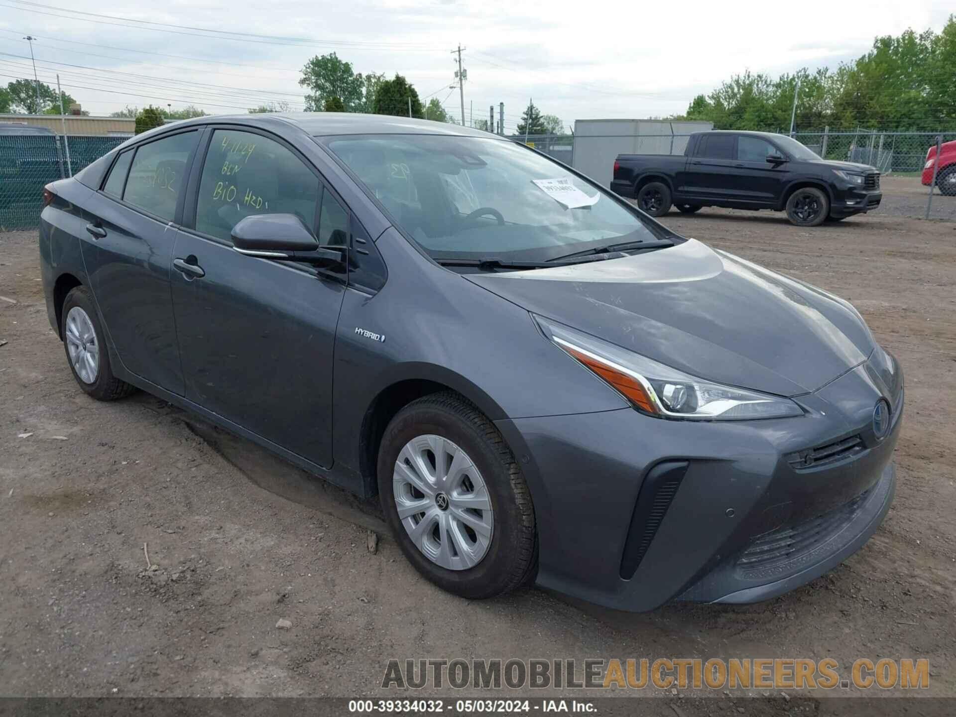 JTDKARFU7L3125357 TOYOTA PRIUS 2020