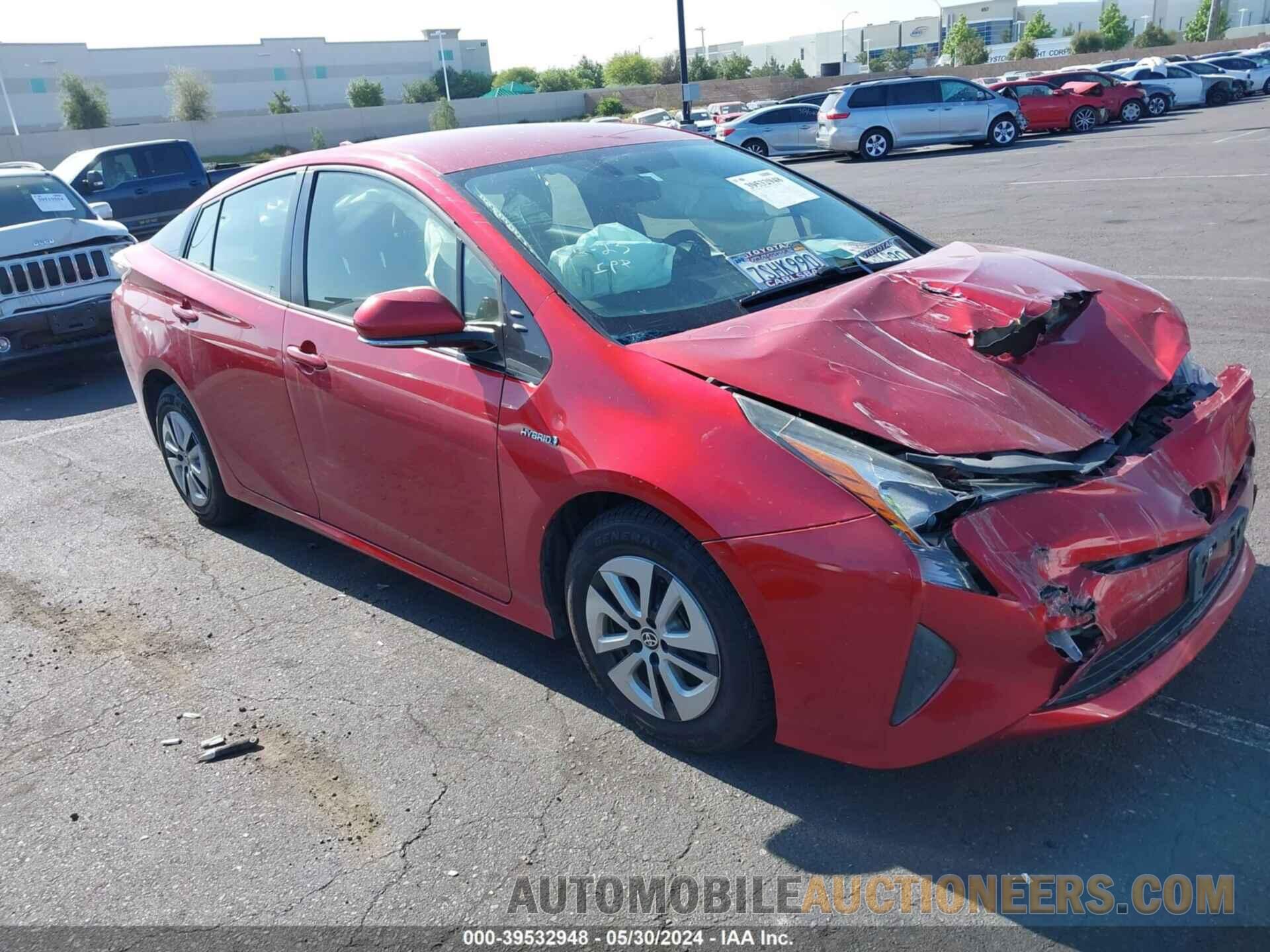 JTDKARFU8G3508794 TOYOTA PRIUS 2016