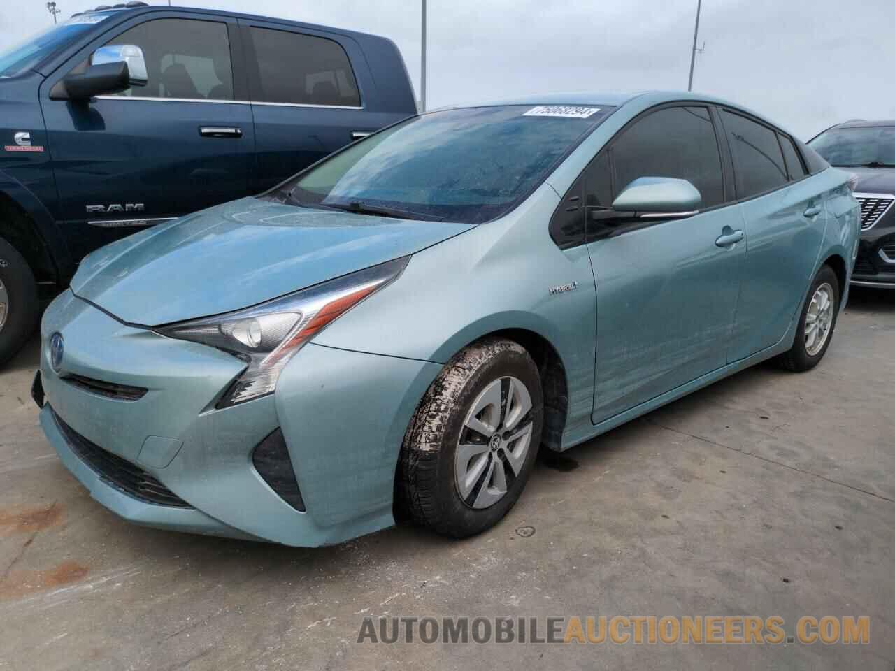 JTDKARFU8H3029762 TOYOTA PRIUS 2017