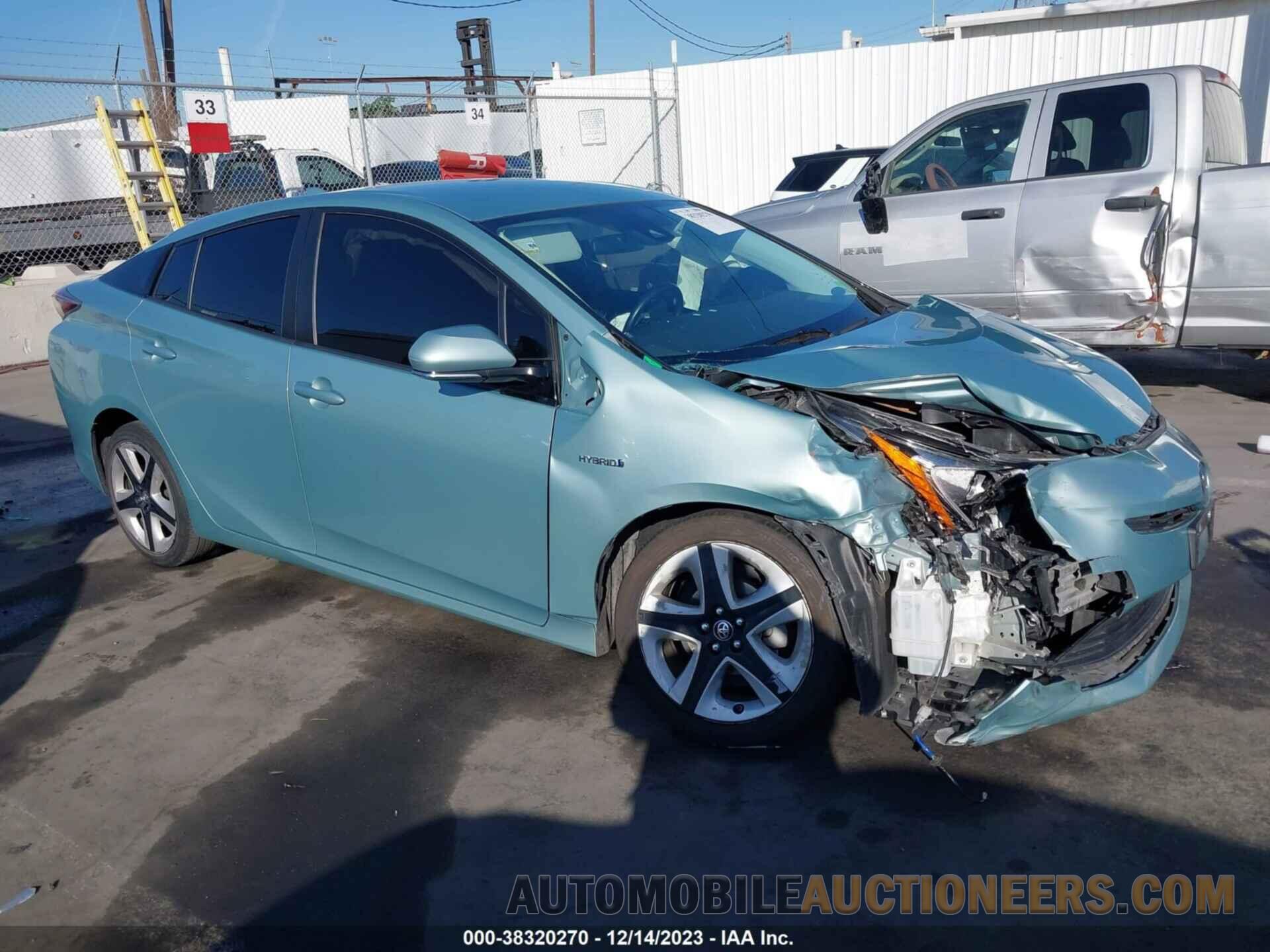 JTDKARFU8H3030488 TOYOTA PRIUS 2017