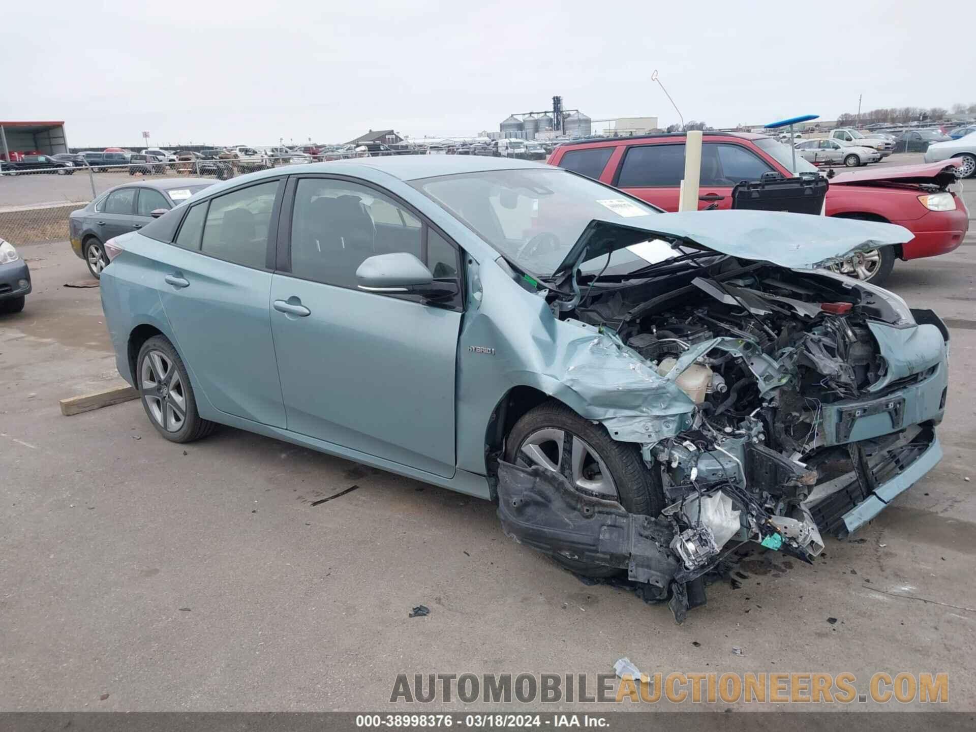 JTDKARFU8H3034590 TOYOTA PRIUS 2017