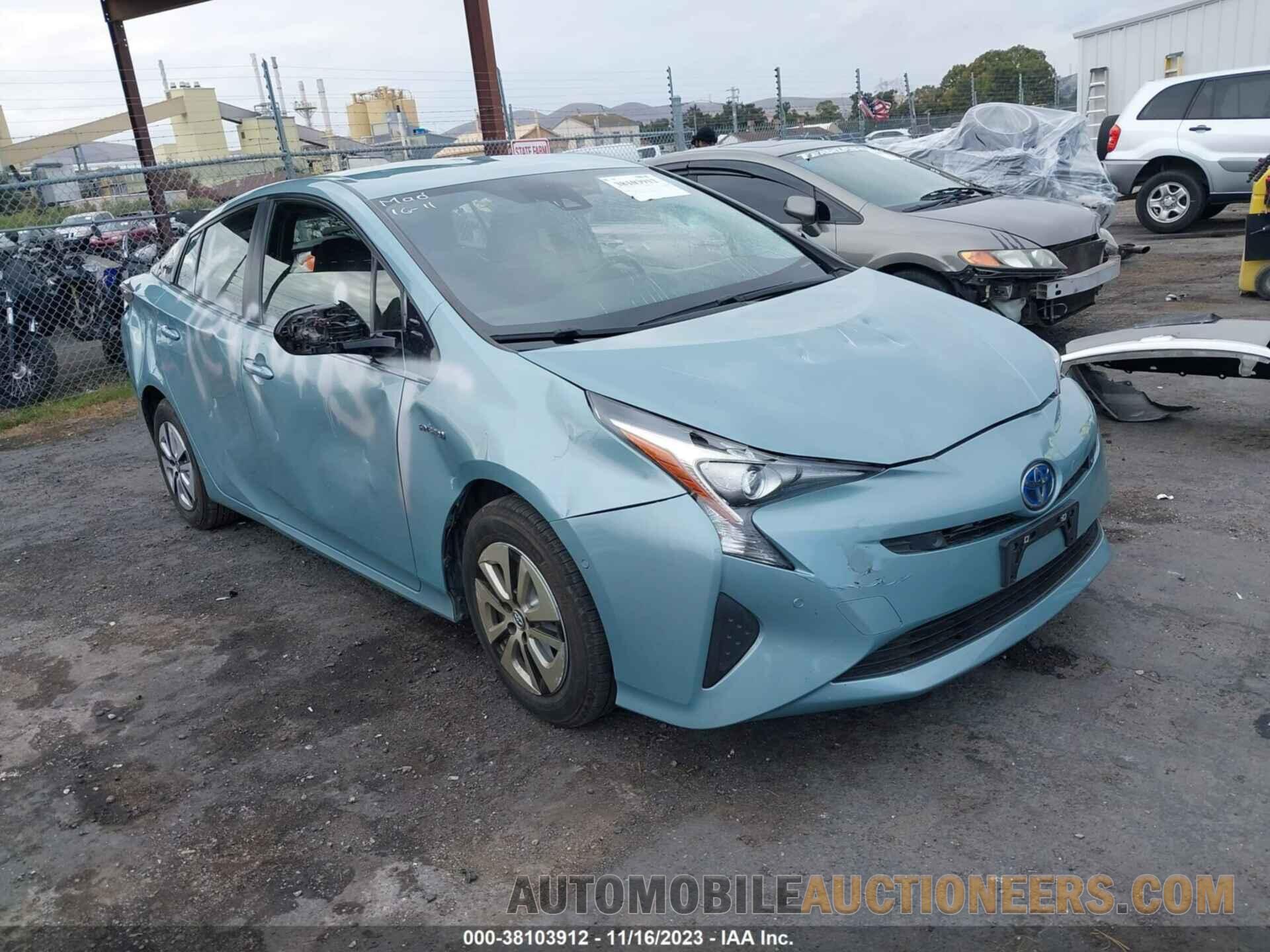 JTDKARFU8H3043340 TOYOTA PRIUS 2017