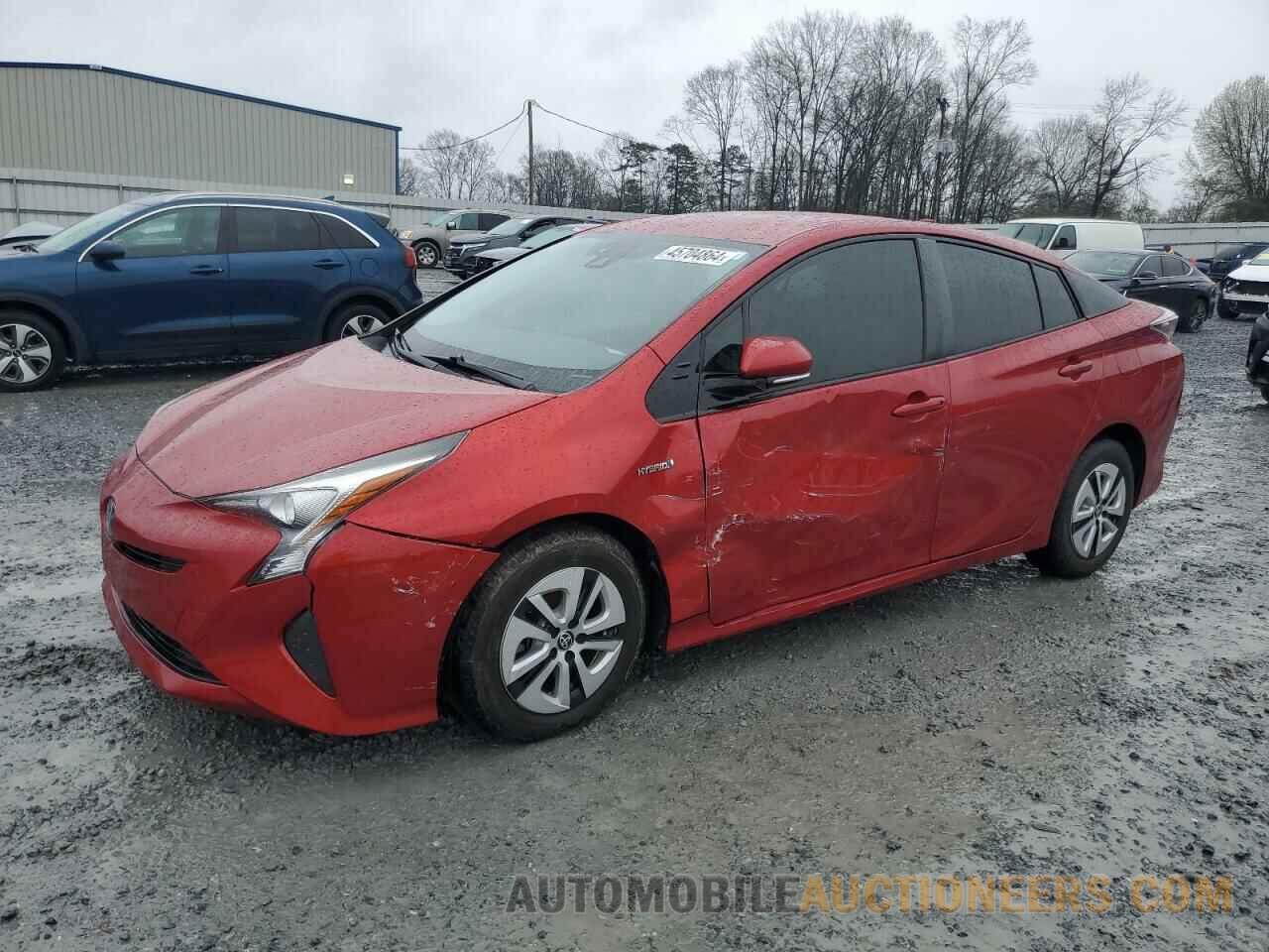 JTDKARFU8H3051616 TOYOTA PRIUS 2017