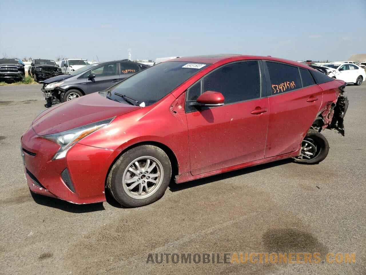 JTDKARFU8H3533311 TOYOTA PRIUS 2017