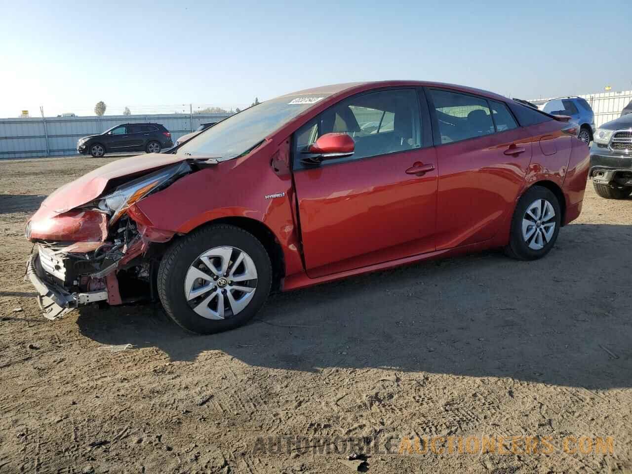 JTDKARFU8H3536306 TOYOTA PRIUS 2017