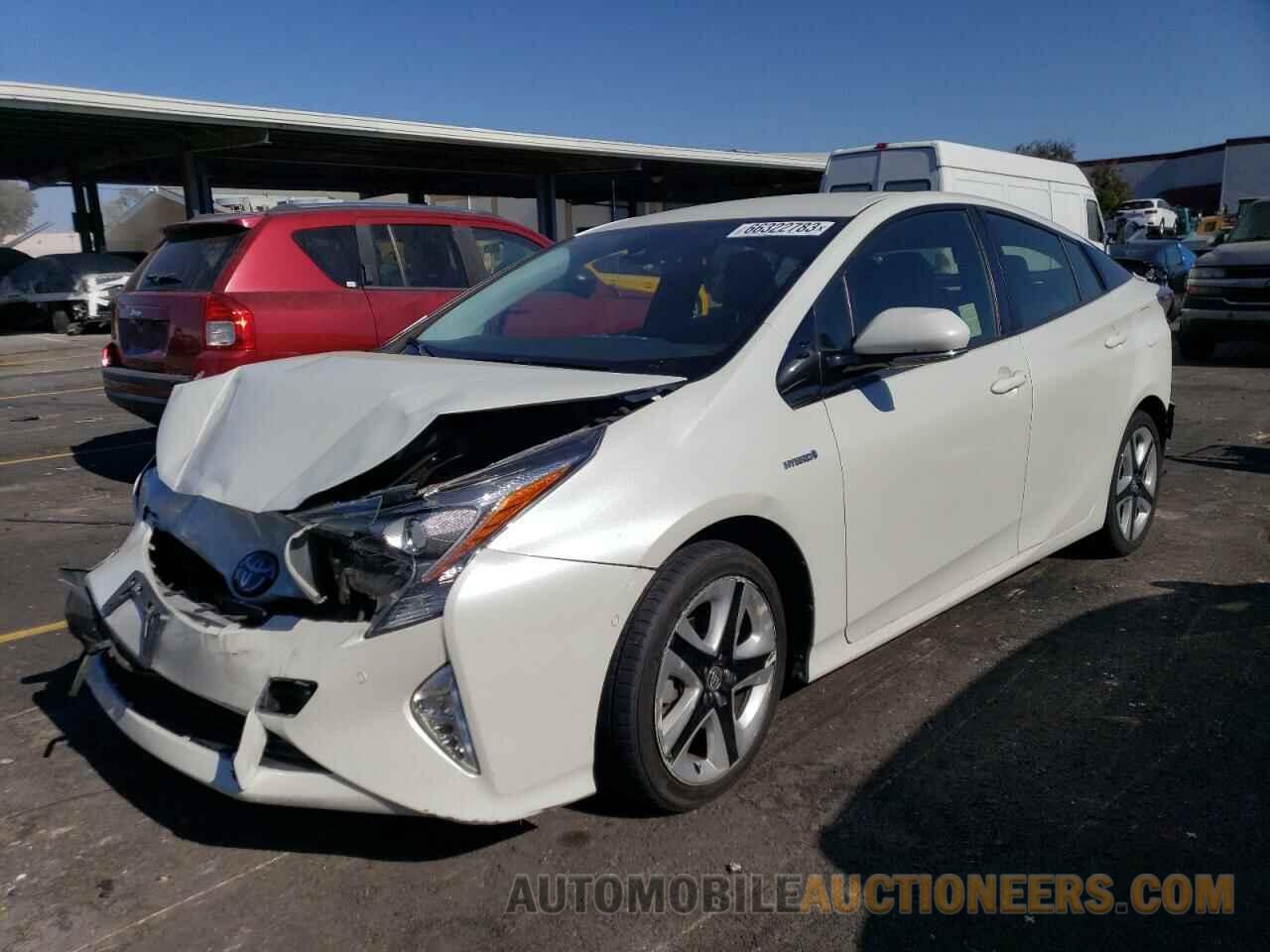 JTDKARFU8H3541019 TOYOTA PRIUS 2017