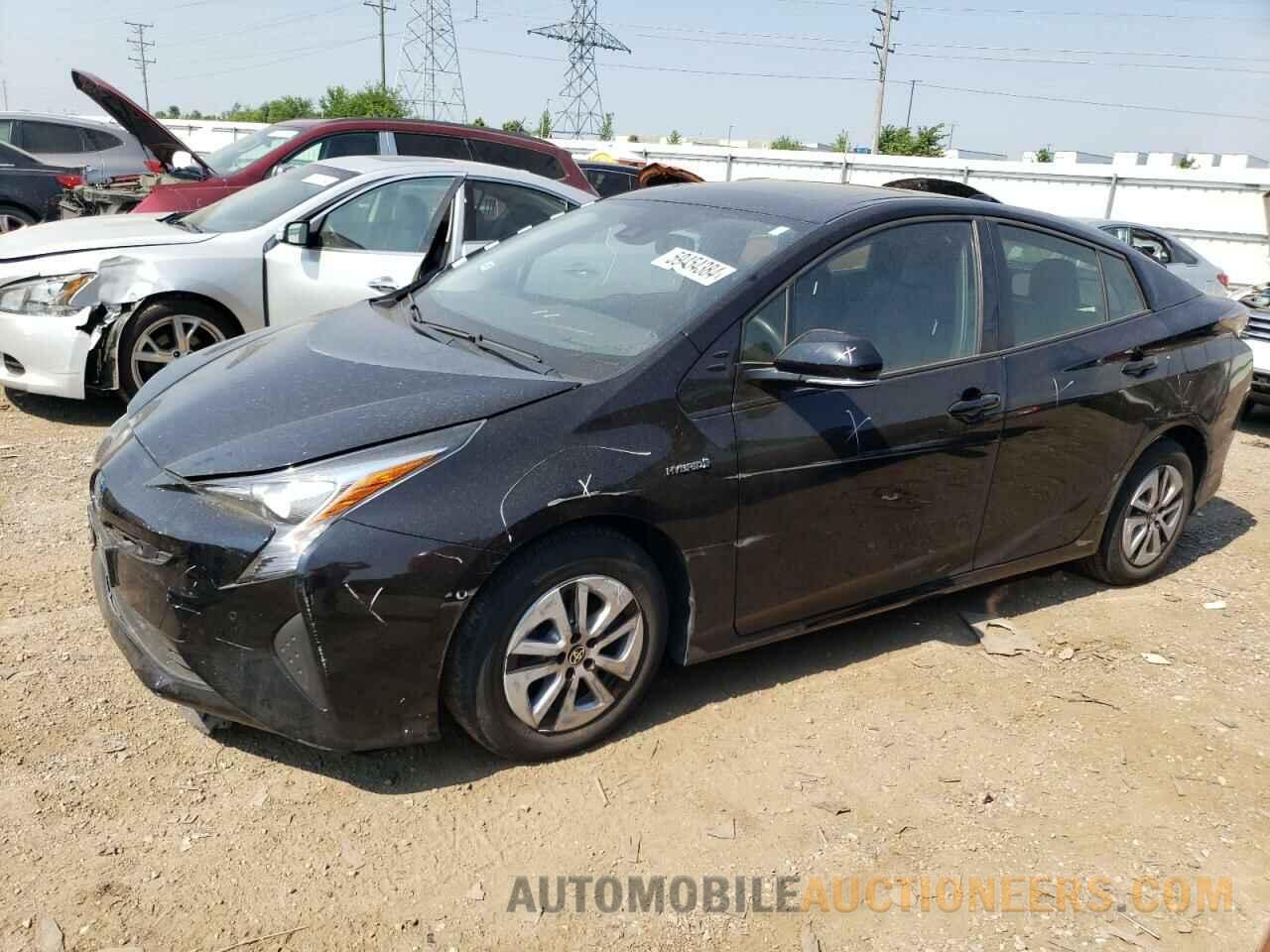 JTDKARFU8H3544342 TOYOTA PRIUS 2017