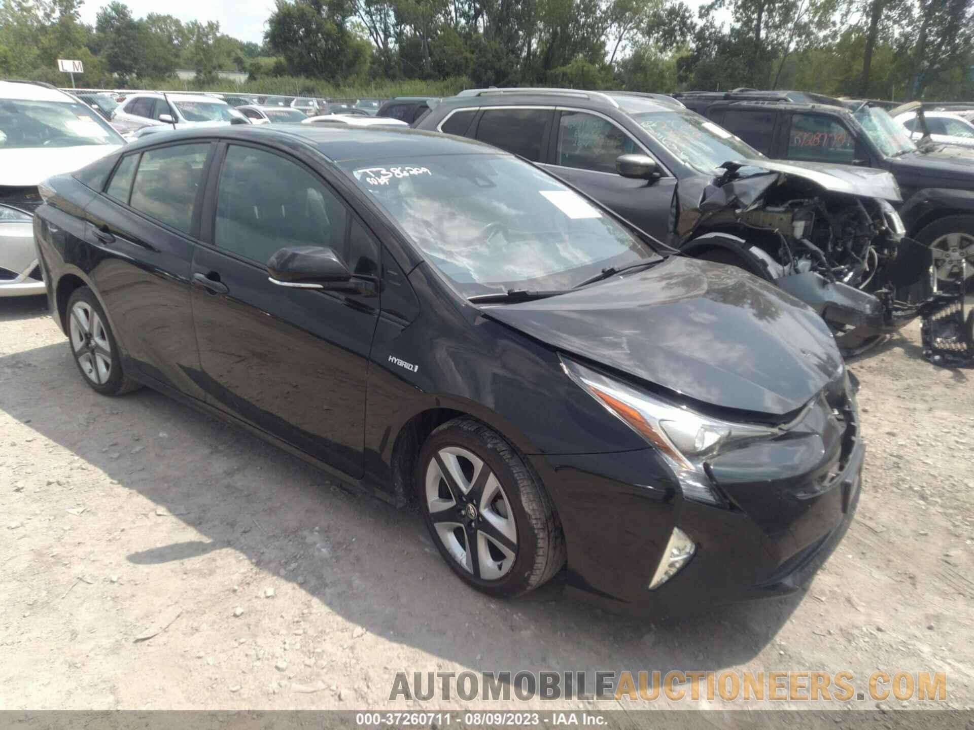 JTDKARFU8J3545206 TOYOTA PRIUS 2018