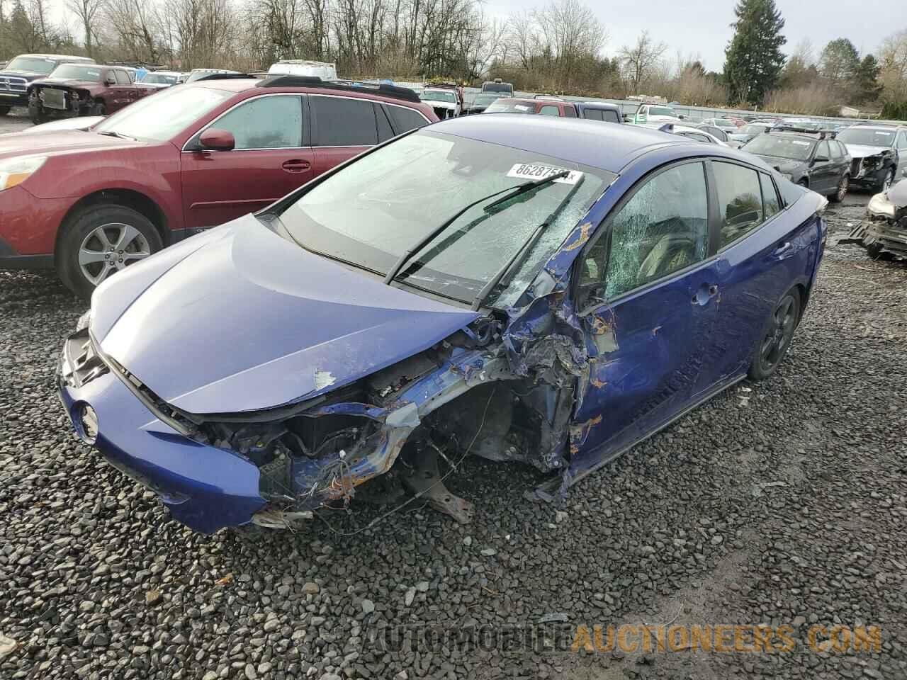 JTDKARFU8J3549708 TOYOTA PRIUS 2018