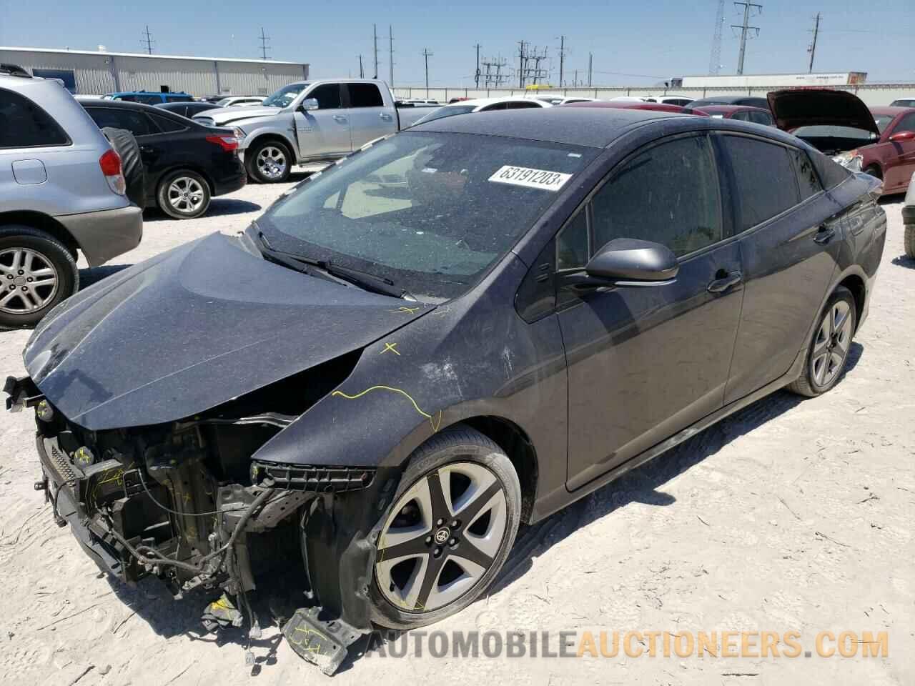 JTDKARFU8J3551605 TOYOTA PRIUS 2018