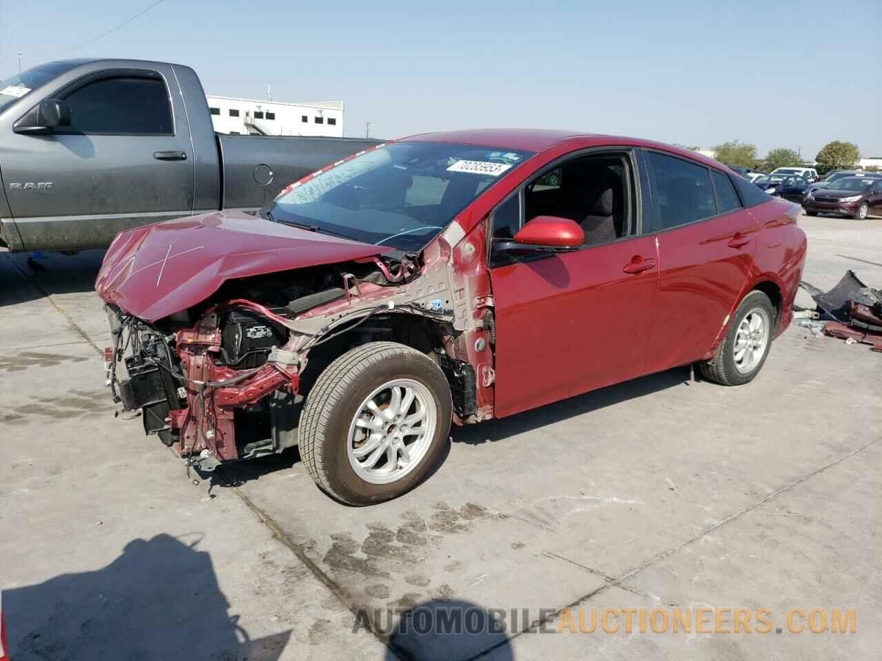 JTDKARFU8J3552995 TOYOTA PRIUS 2018