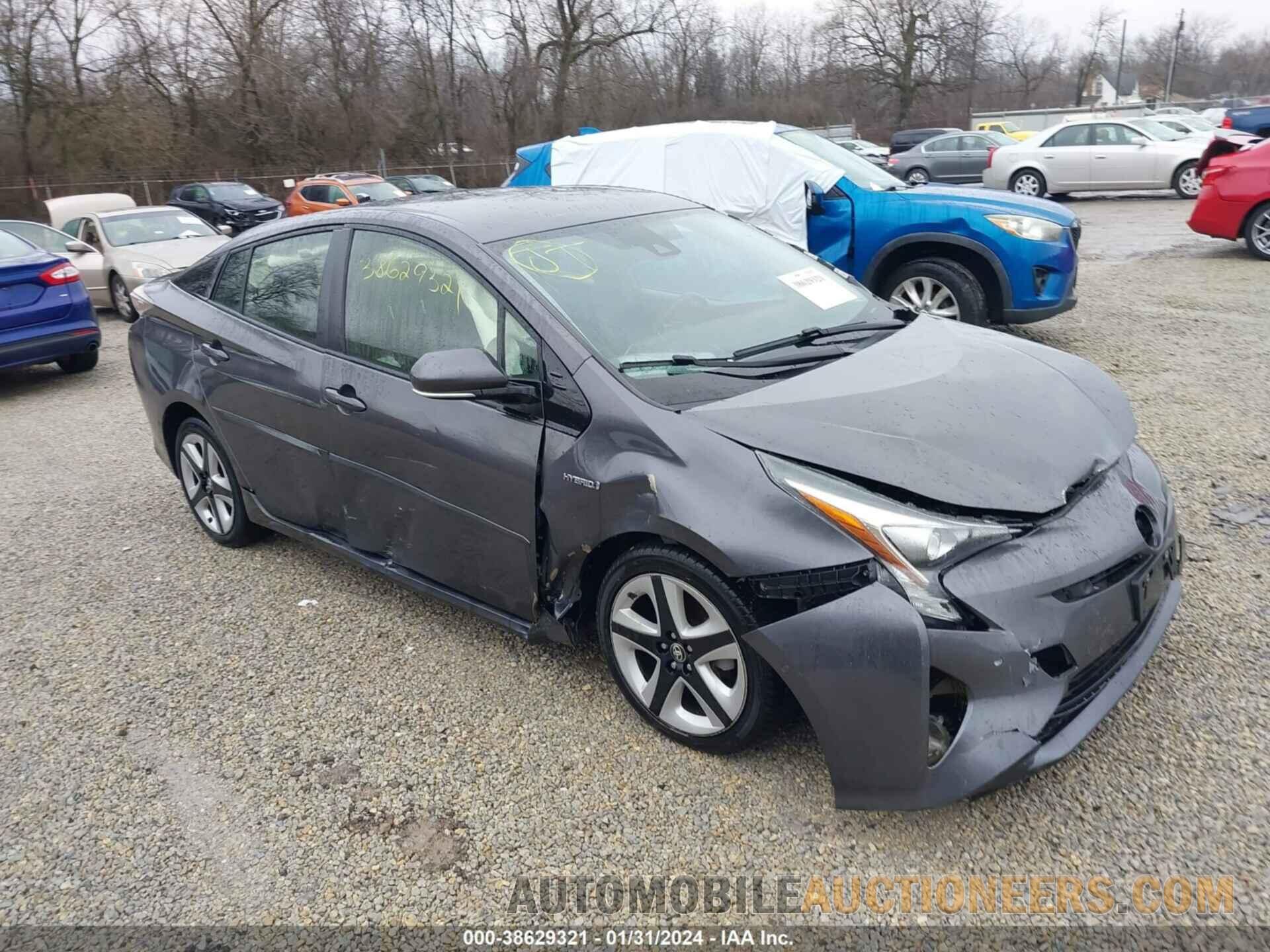 JTDKARFU8J3553581 TOYOTA PRIUS 2018