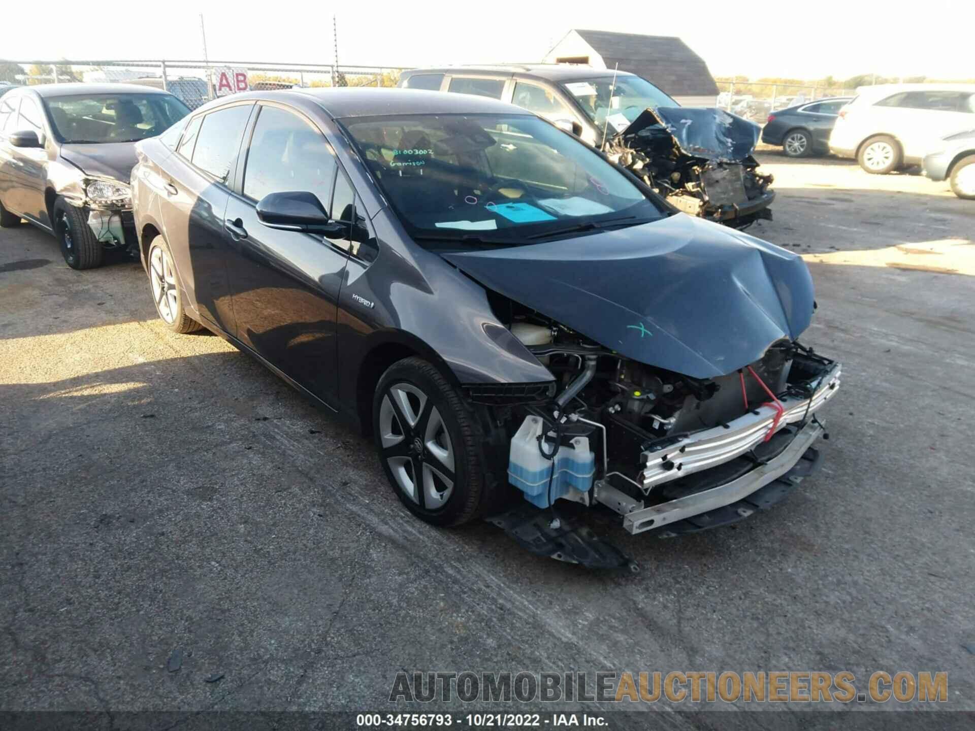 JTDKARFU8J3553970 TOYOTA PRIUS 2018